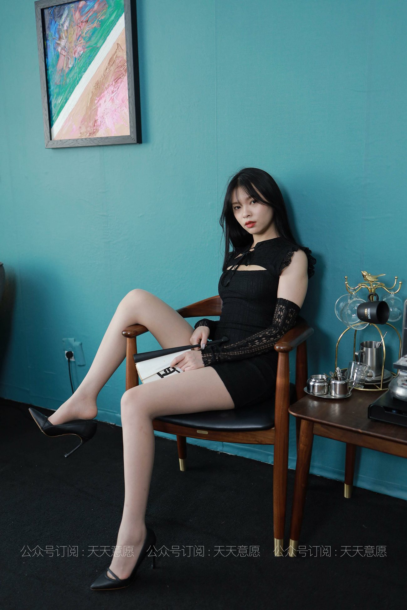 图片[60]-[IESS异思趣向] 耽丝 210812 小七的黑色不规则短裙 [93P] – 速更版-美库