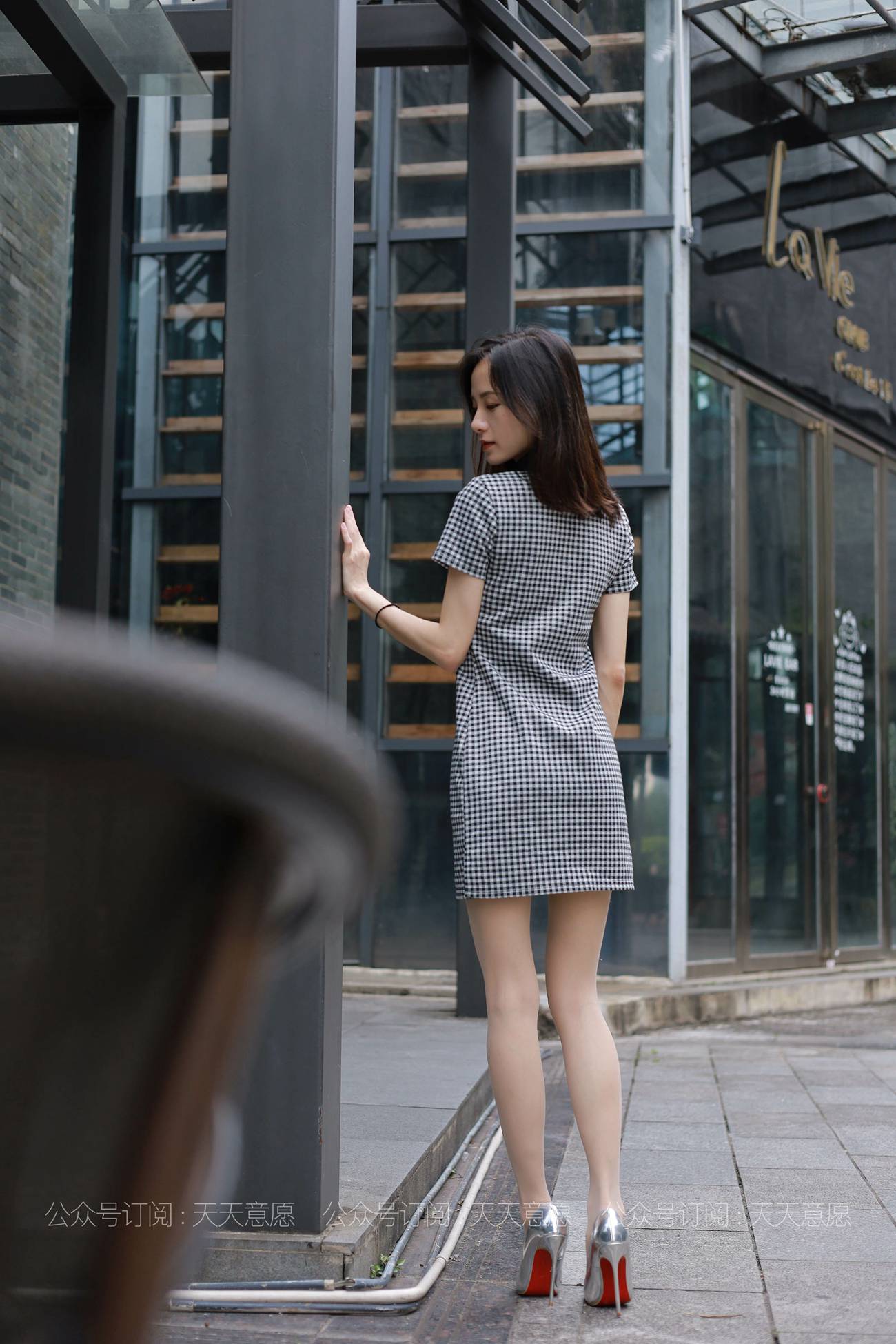 图片[53]-[IESS异思趣向] 耽丝 210619 小六的格子短裙 [90P] – 速更版-美库