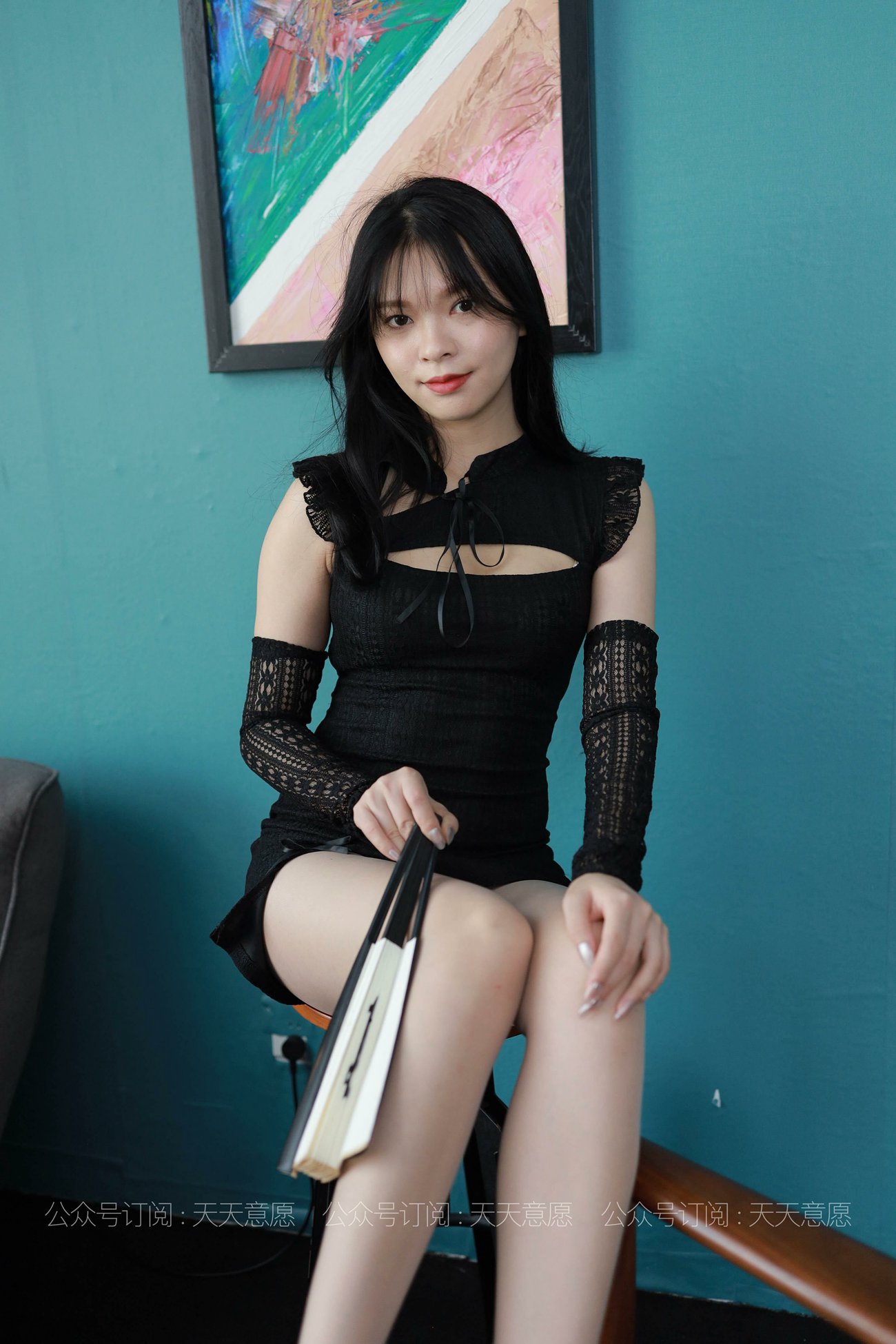 图片[74]-[IESS异思趣向] 耽丝 210812 小七的黑色不规则短裙 [93P] – 速更版-美库