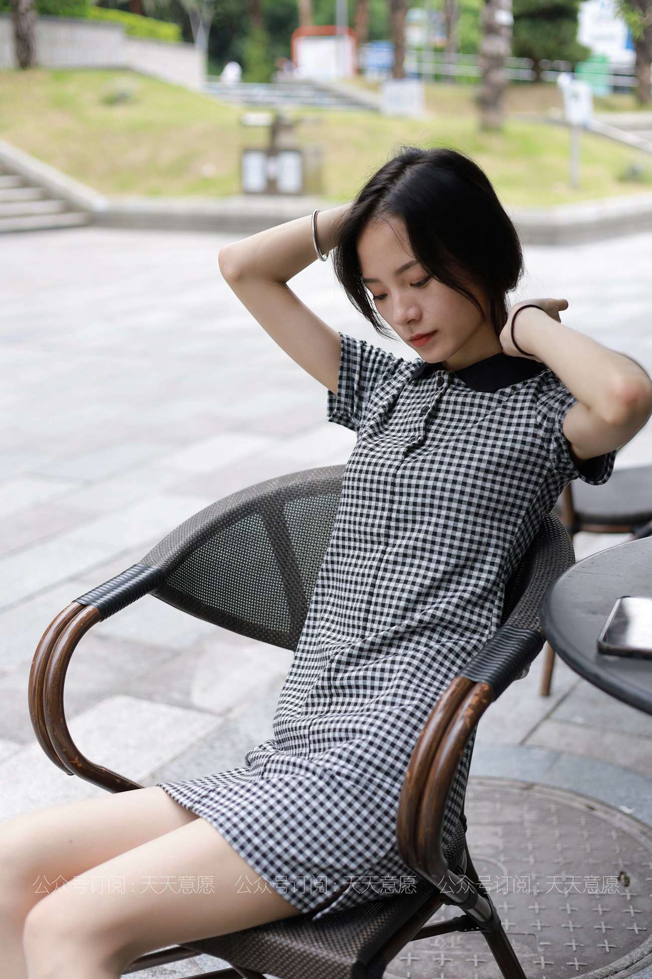 图片[65]-[IESS异思趣向] 耽丝 210619 小六的格子短裙 [90P] – 速更版-美库