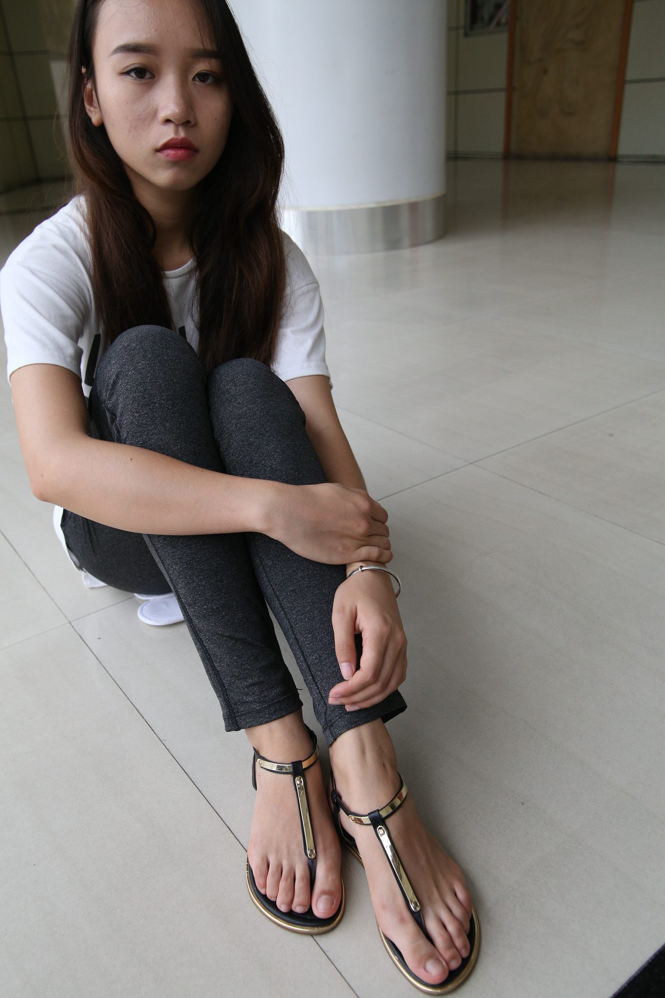 图片[16]-大西瓜爱牙膏-早期作品-S018 张萍 白T恤 连衣裙 1 [210P] – 速更版-美库