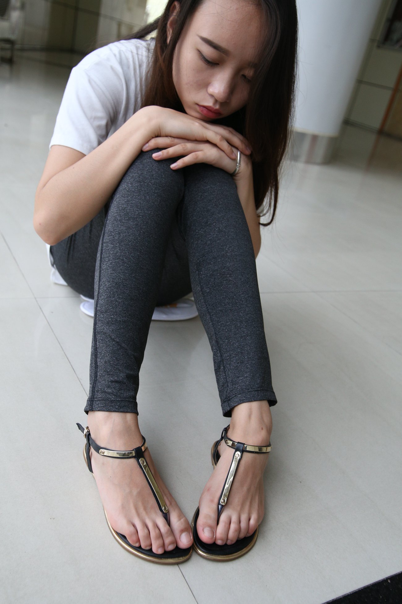 图片[19]-大西瓜爱牙膏-早期作品-S018 张萍 白T恤 连衣裙 1 [210P] – 速更版-美库