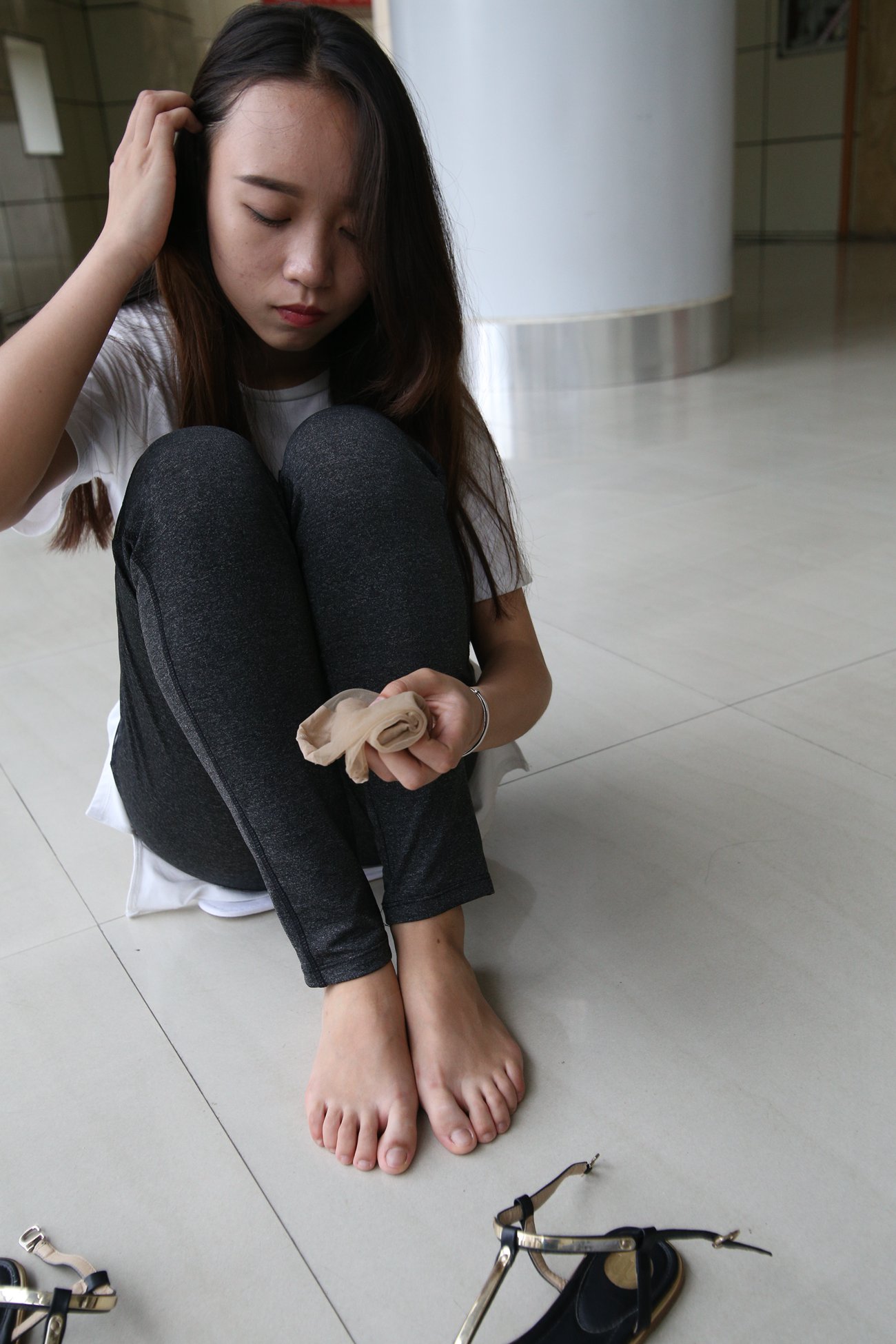 图片[34]-大西瓜爱牙膏-早期作品-S018 张萍 白T恤 连衣裙 1 [210P] – 速更版-美库