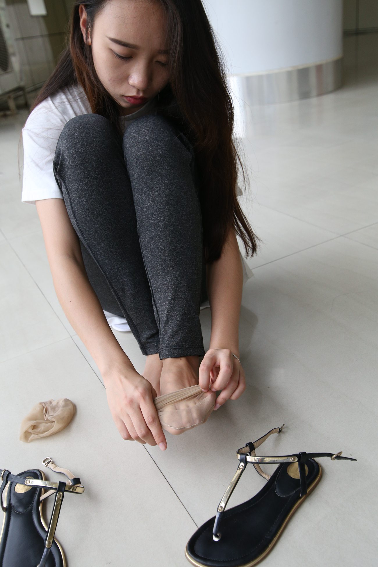 图片[41]-大西瓜爱牙膏-早期作品-S018 张萍 白T恤 连衣裙 1 [210P] – 速更版-美库