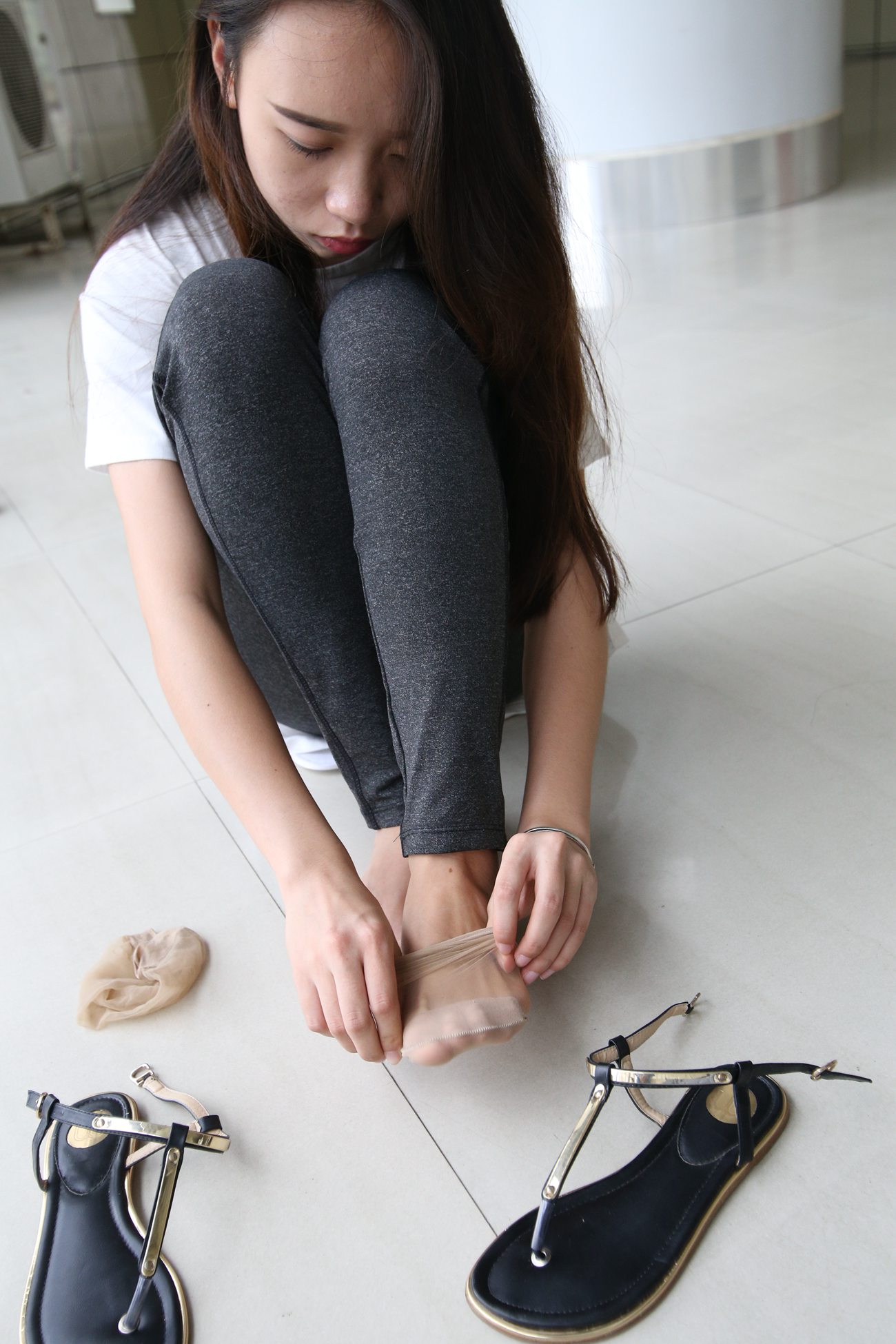 图片[43]-大西瓜爱牙膏-早期作品-S018 张萍 白T恤 连衣裙 1 [210P] – 速更版-美库