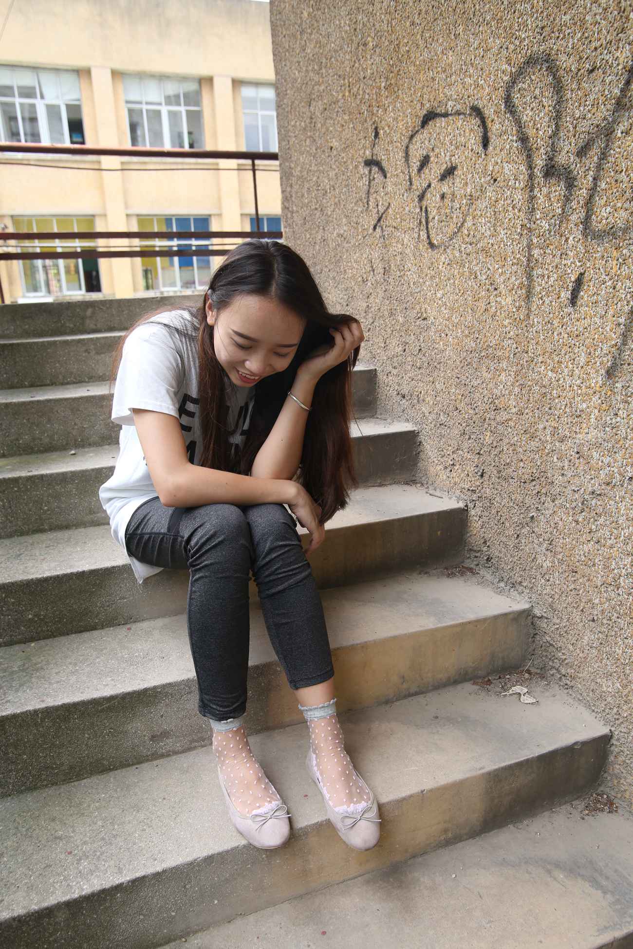 图片[57]-大西瓜爱牙膏-早期作品-S018 张萍 白T恤 连衣裙 2 [312P] – 速更版-美库