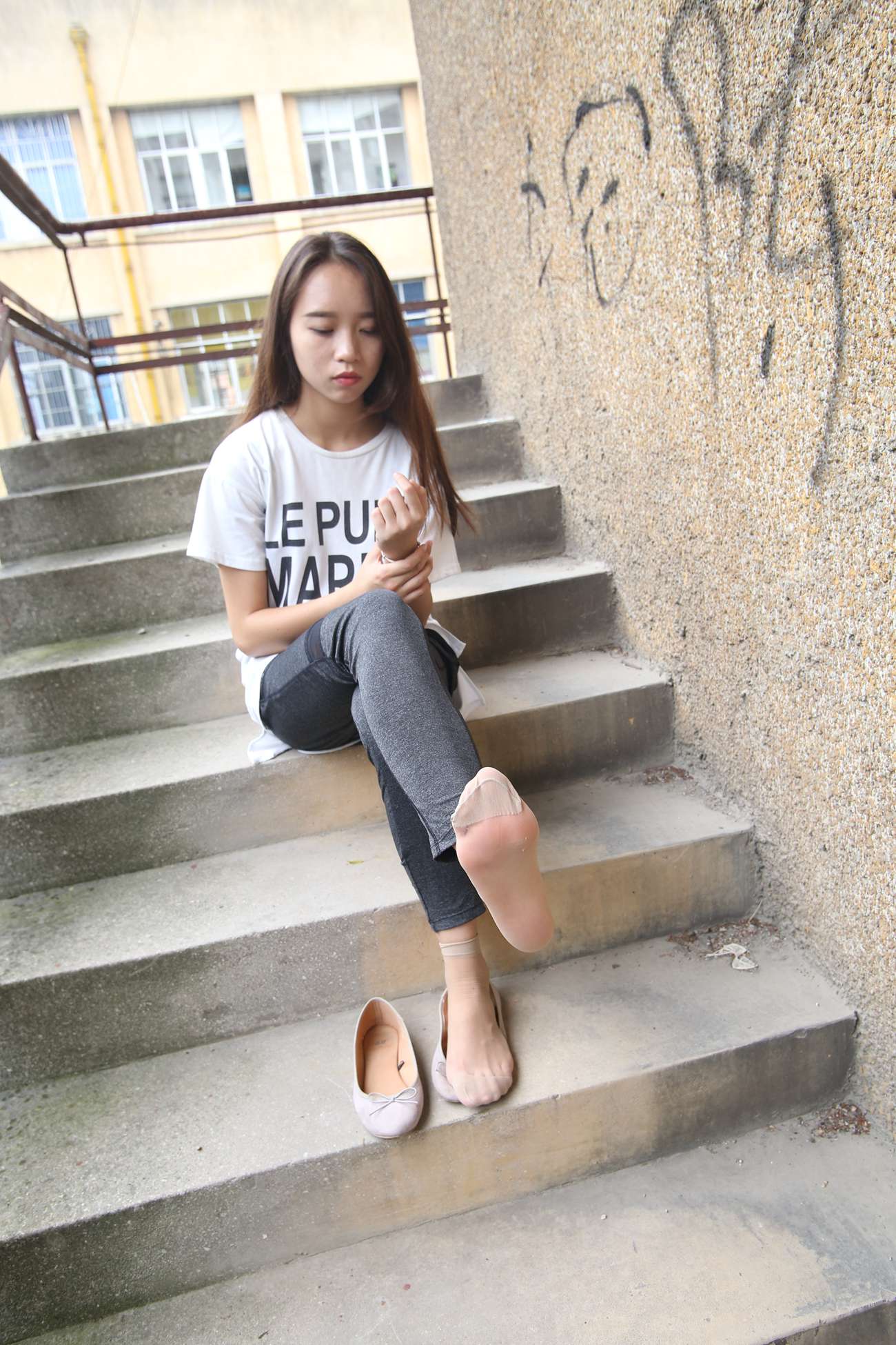 图片[117]-大西瓜爱牙膏-早期作品-S018 张萍 白T恤 连衣裙 1 [210P] – 速更版-美库