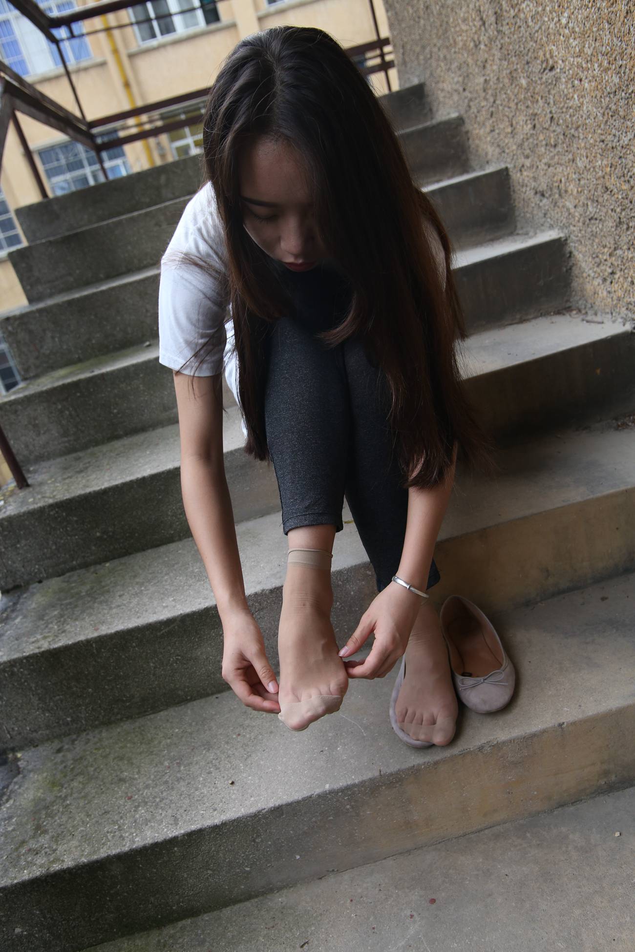 图片[133]-大西瓜爱牙膏-早期作品-S018 张萍 白T恤 连衣裙 1 [210P] – 速更版-美库