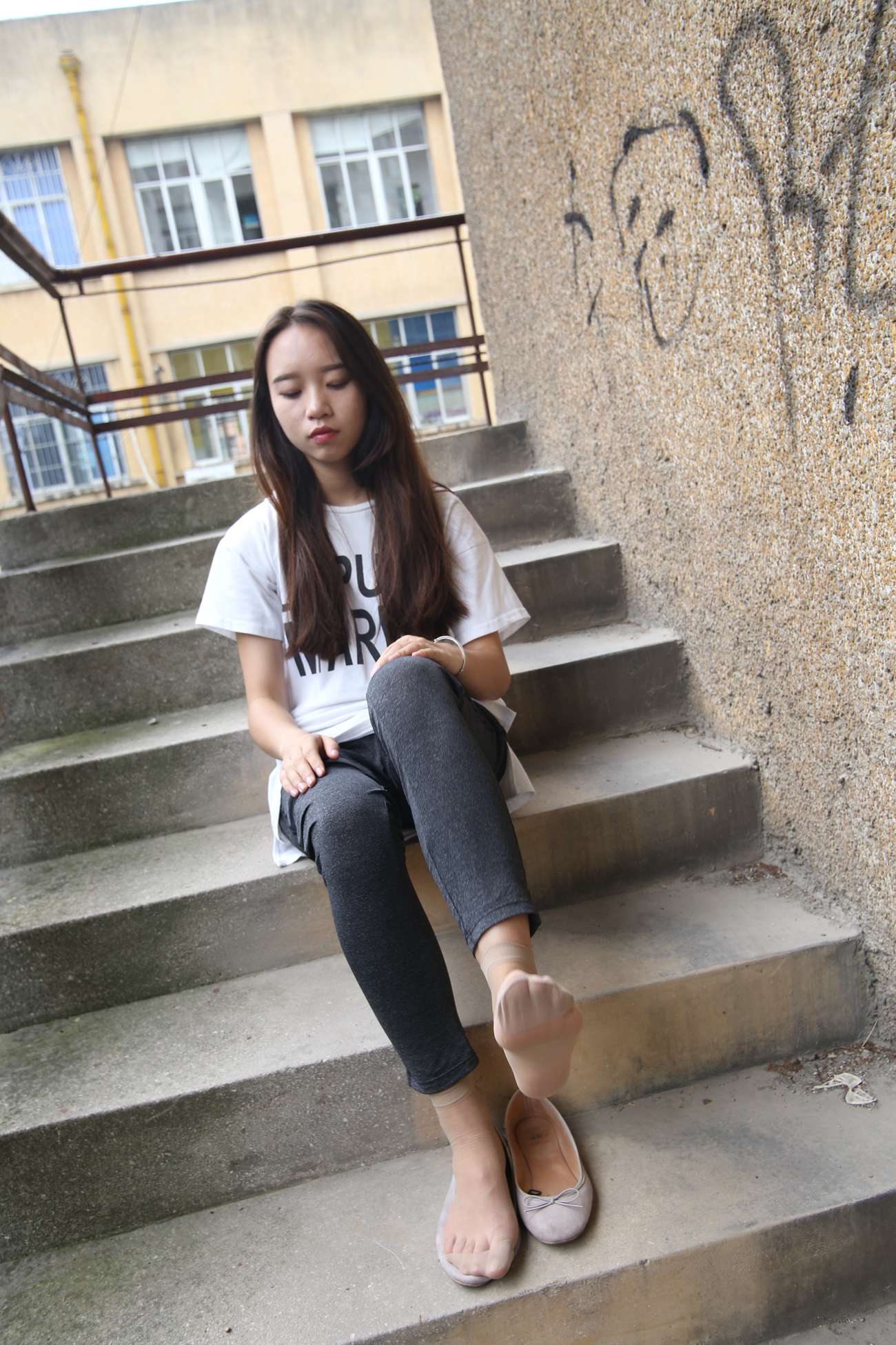 图片[142]-大西瓜爱牙膏-早期作品-S018 张萍 白T恤 连衣裙 1 [210P] – 速更版-美库