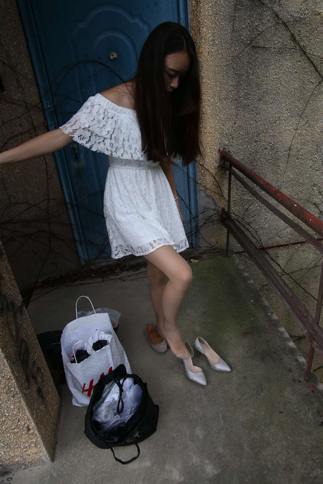 图片[97]-大西瓜爱牙膏-早期作品-S018 张萍 白T恤 连衣裙 2 [312P] – 速更版-美库