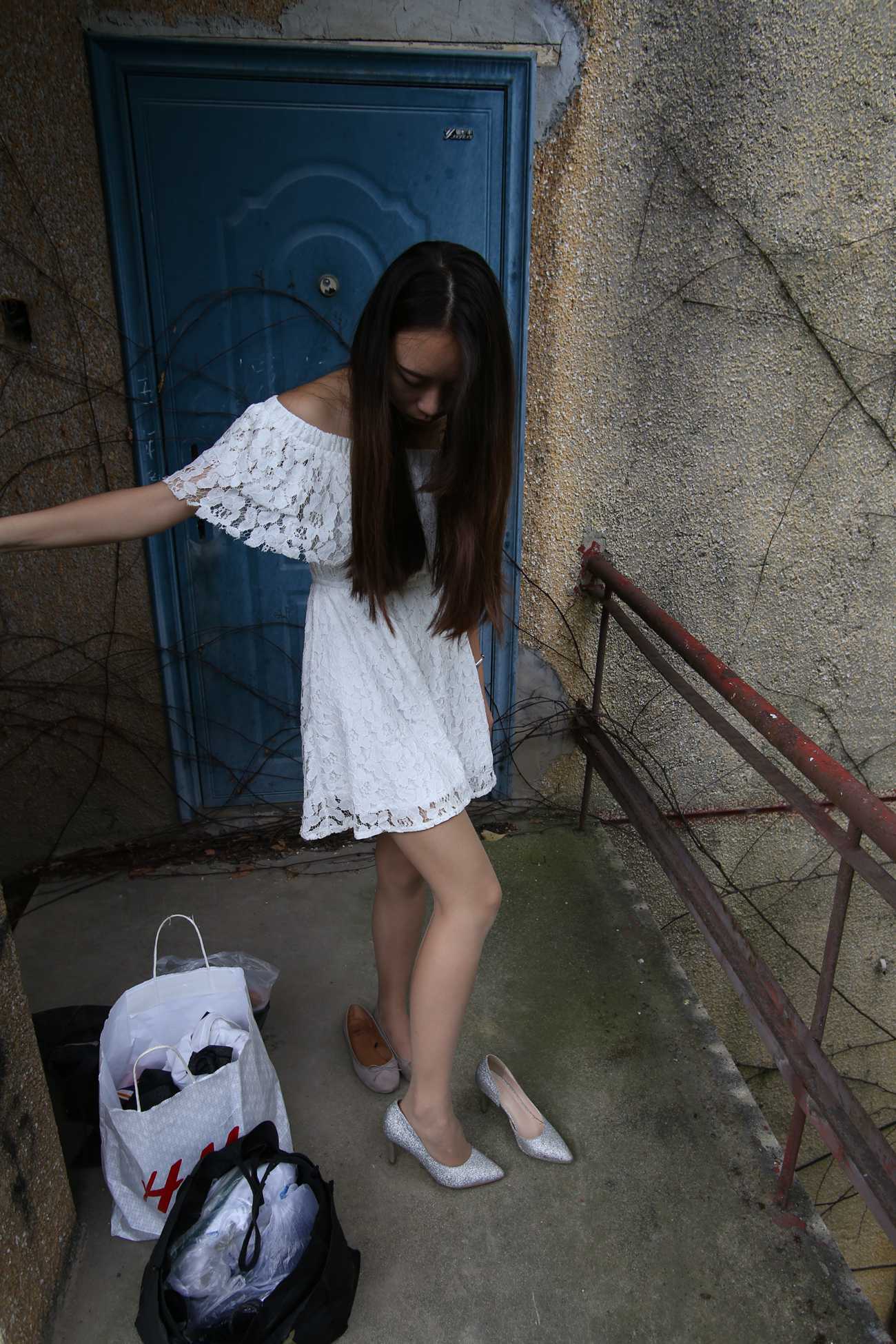 图片[100]-大西瓜爱牙膏-早期作品-S018 张萍 白T恤 连衣裙 2 [312P] – 速更版-美库