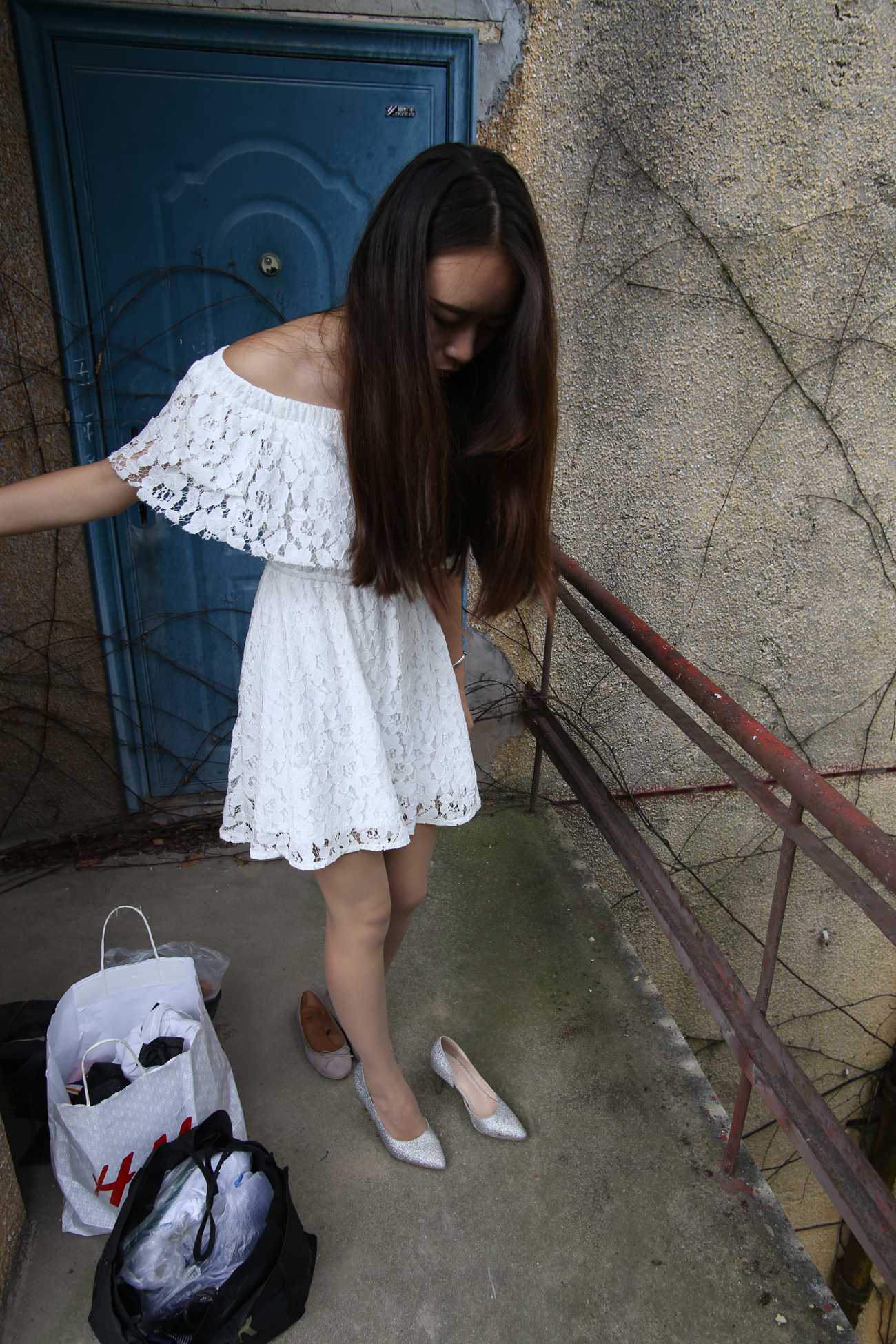 图片[102]-大西瓜爱牙膏-早期作品-S018 张萍 白T恤 连衣裙 2 [312P] – 速更版-美库