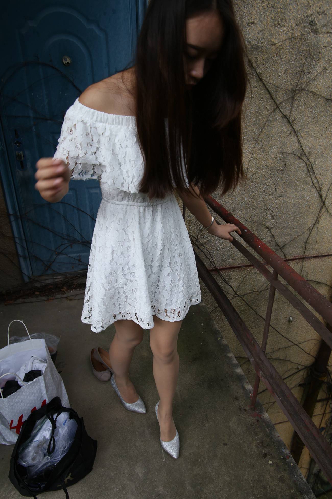 图片[110]-大西瓜爱牙膏-早期作品-S018 张萍 白T恤 连衣裙 2 [312P] – 速更版-美库