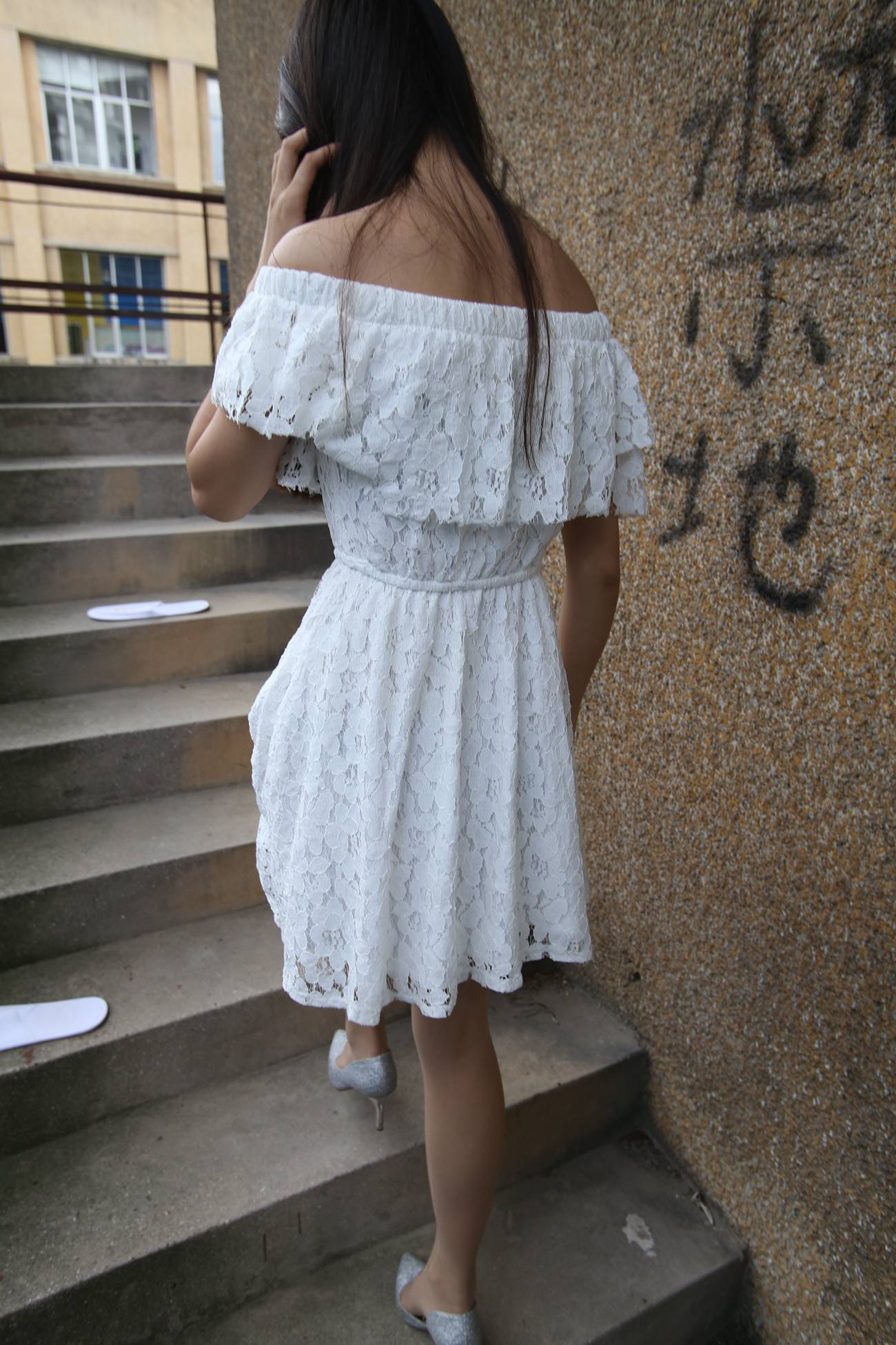 图片[111]-大西瓜爱牙膏-早期作品-S018 张萍 白T恤 连衣裙 2 [312P] – 速更版-美库