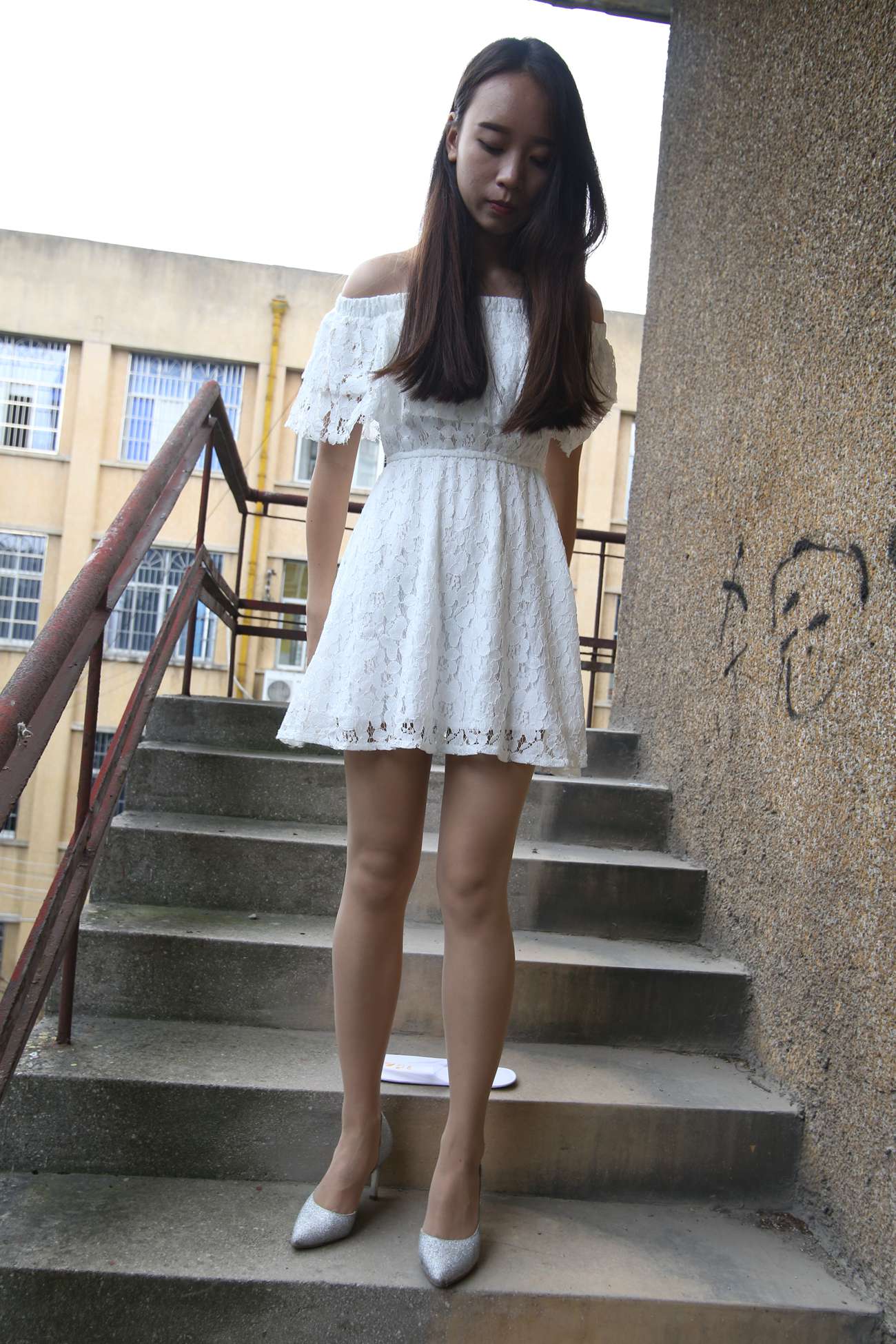 图片[116]-大西瓜爱牙膏-早期作品-S018 张萍 白T恤 连衣裙 2 [312P] – 速更版-美库