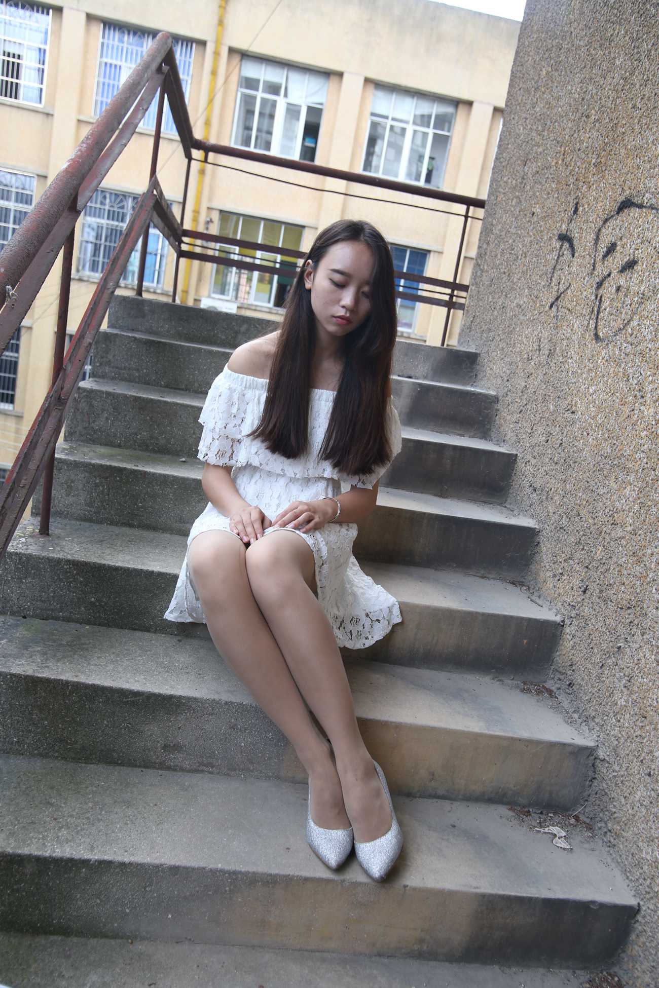 图片[118]-大西瓜爱牙膏-早期作品-S018 张萍 白T恤 连衣裙 2 [312P] – 速更版-美库