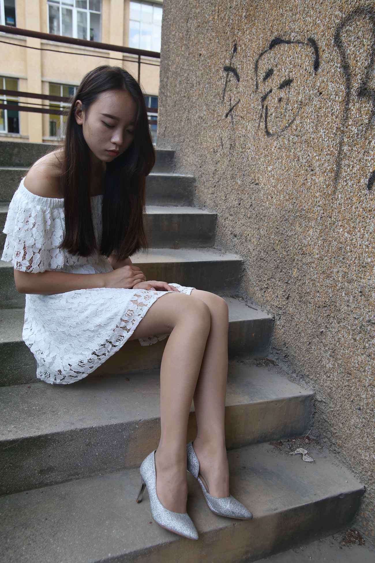 图片[122]-大西瓜爱牙膏-早期作品-S018 张萍 白T恤 连衣裙 2 [312P] – 速更版-美库