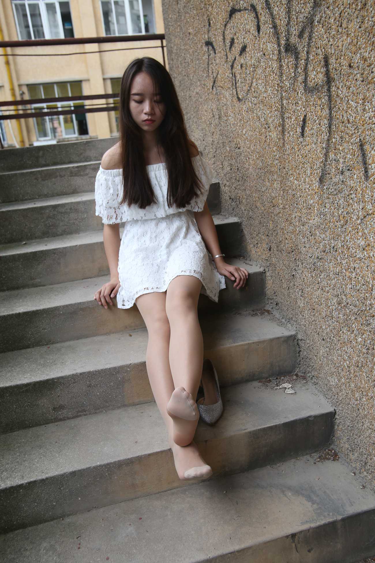 图片[135]-大西瓜爱牙膏-早期作品-S018 张萍 白T恤 连衣裙 2 [312P] – 速更版-美库