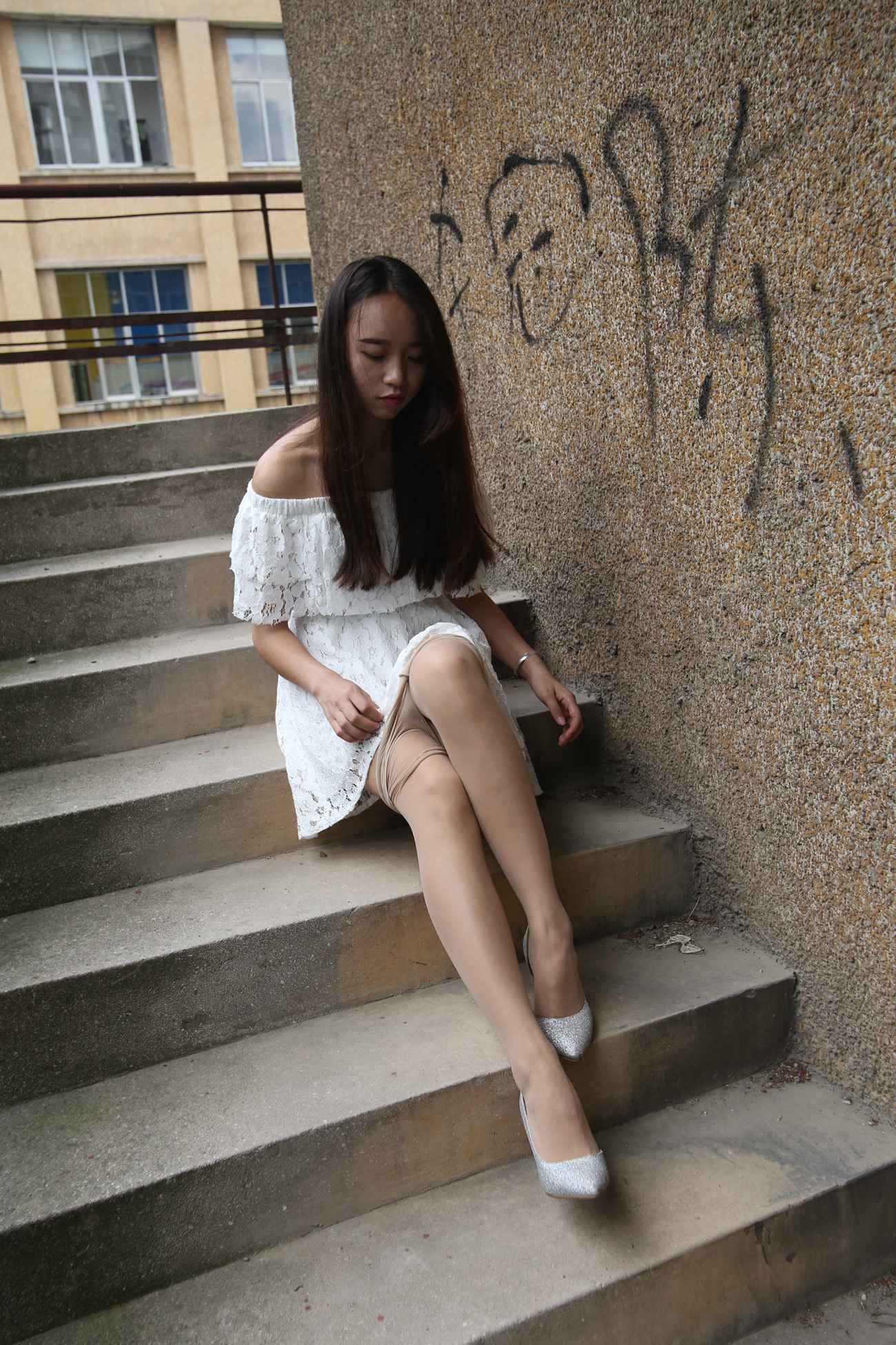 图片[162]-大西瓜爱牙膏-早期作品-S018 张萍 白T恤 连衣裙 2 [312P] – 速更版-美库