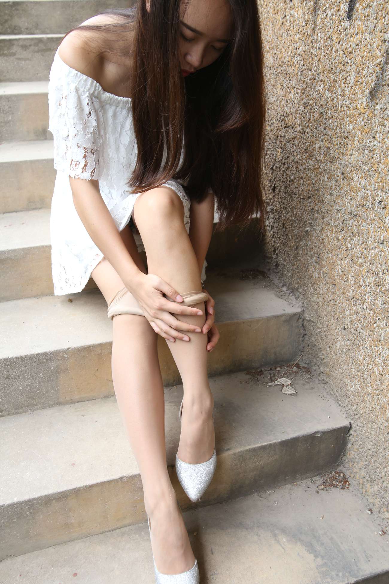 图片[176]-大西瓜爱牙膏-早期作品-S018 张萍 白T恤 连衣裙 2 [312P] – 速更版-美库