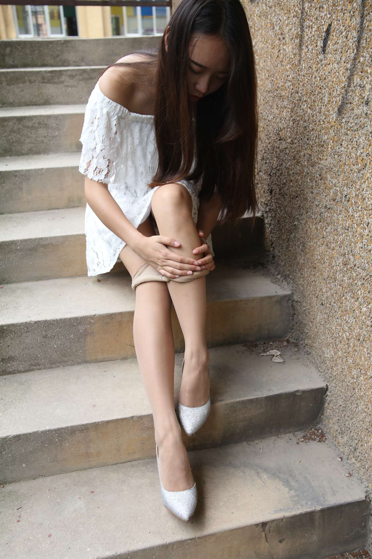 图片[177]-大西瓜爱牙膏-早期作品-S018 张萍 白T恤 连衣裙 2 [312P] – 速更版-美库