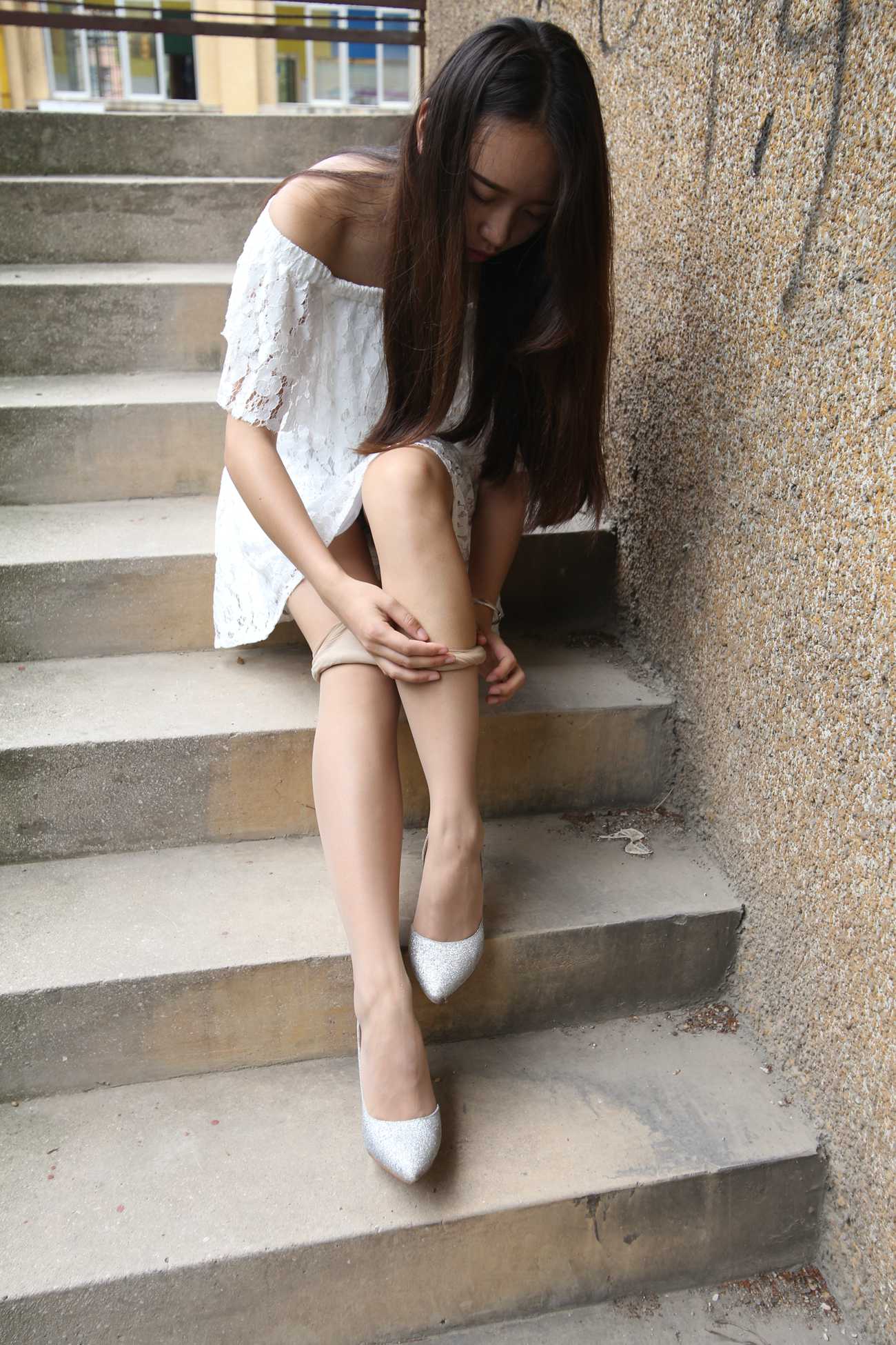 图片[178]-大西瓜爱牙膏-早期作品-S018 张萍 白T恤 连衣裙 2 [312P] – 速更版-美库