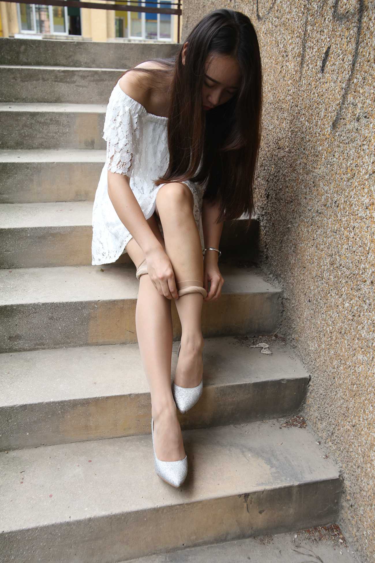 图片[179]-大西瓜爱牙膏-早期作品-S018 张萍 白T恤 连衣裙 2 [312P] – 速更版-美库