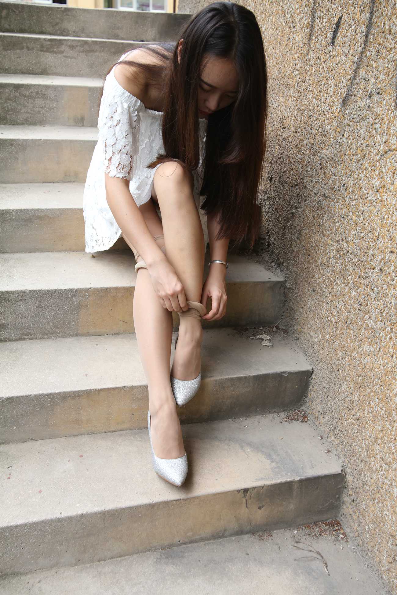 图片[184]-大西瓜爱牙膏-早期作品-S018 张萍 白T恤 连衣裙 2 [312P] – 速更版-美库