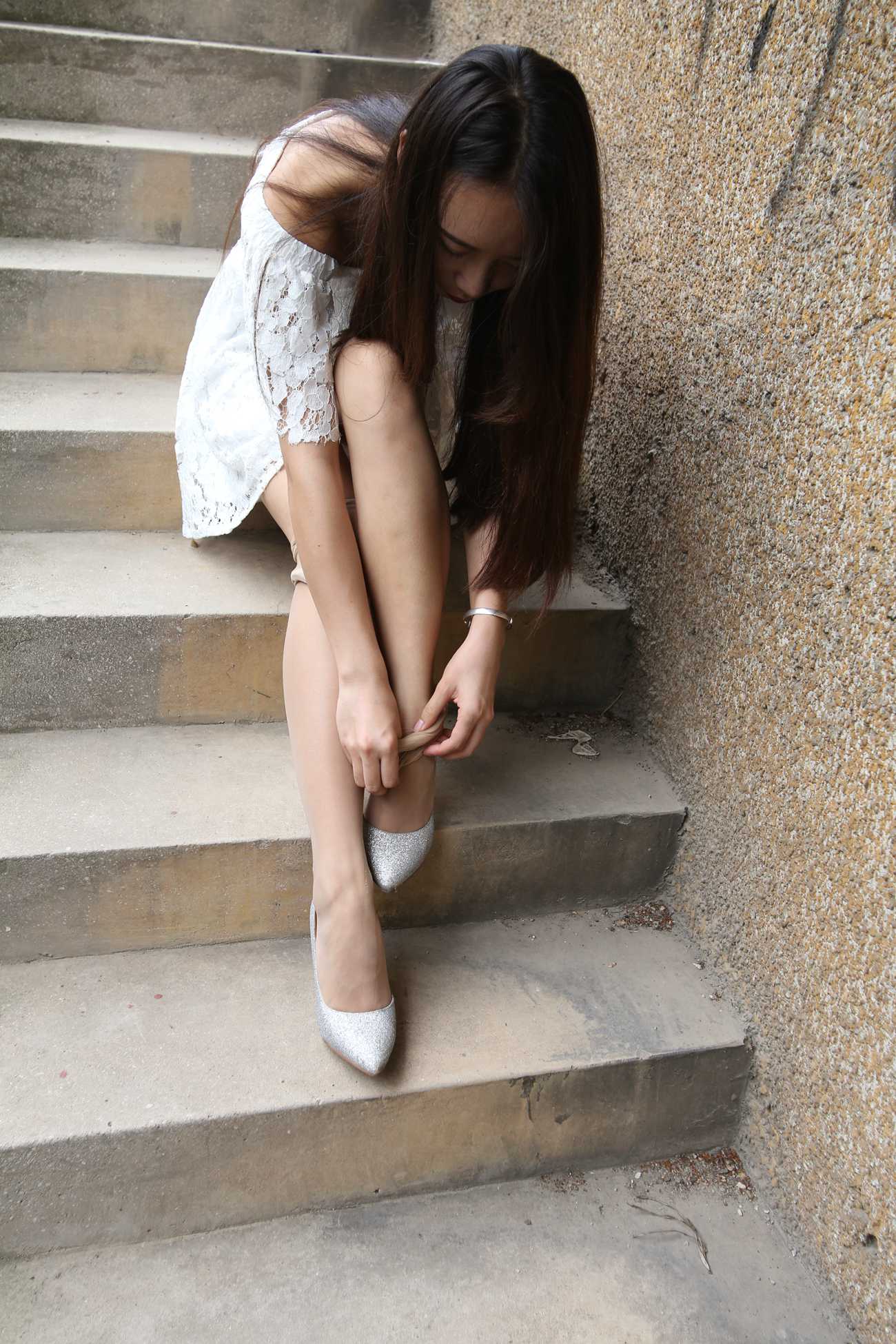 图片[187]-大西瓜爱牙膏-早期作品-S018 张萍 白T恤 连衣裙 2 [312P] – 速更版-美库