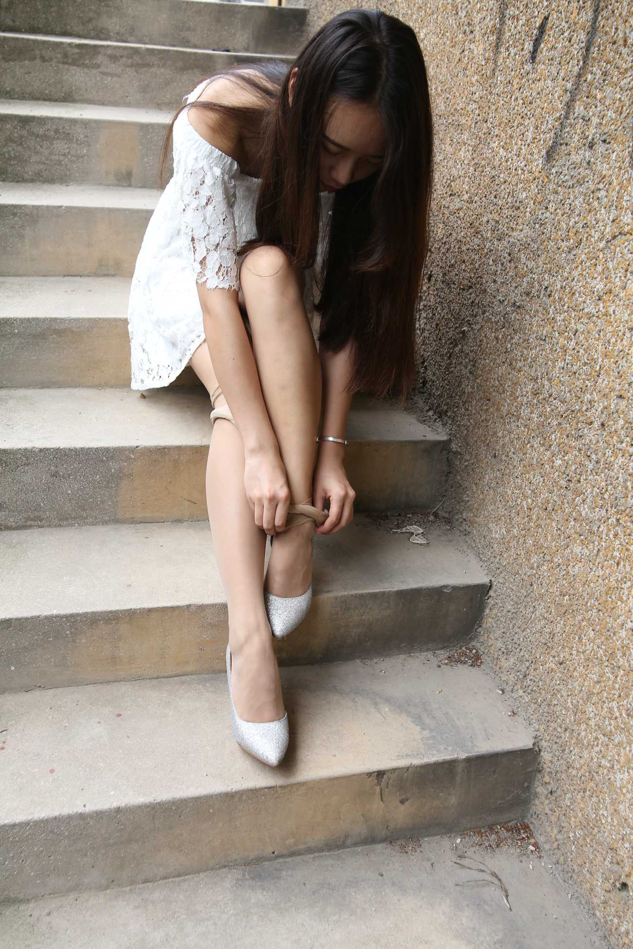 图片[185]-大西瓜爱牙膏-早期作品-S018 张萍 白T恤 连衣裙 2 [312P] – 速更版-美库