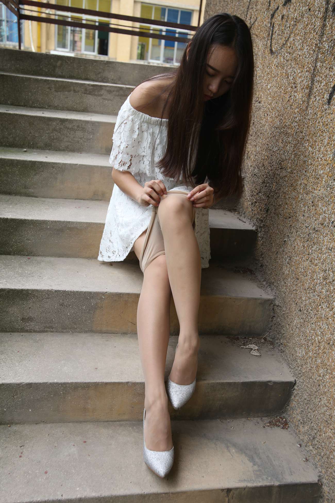 图片[191]-大西瓜爱牙膏-早期作品-S018 张萍 白T恤 连衣裙 2 [312P] – 速更版-美库