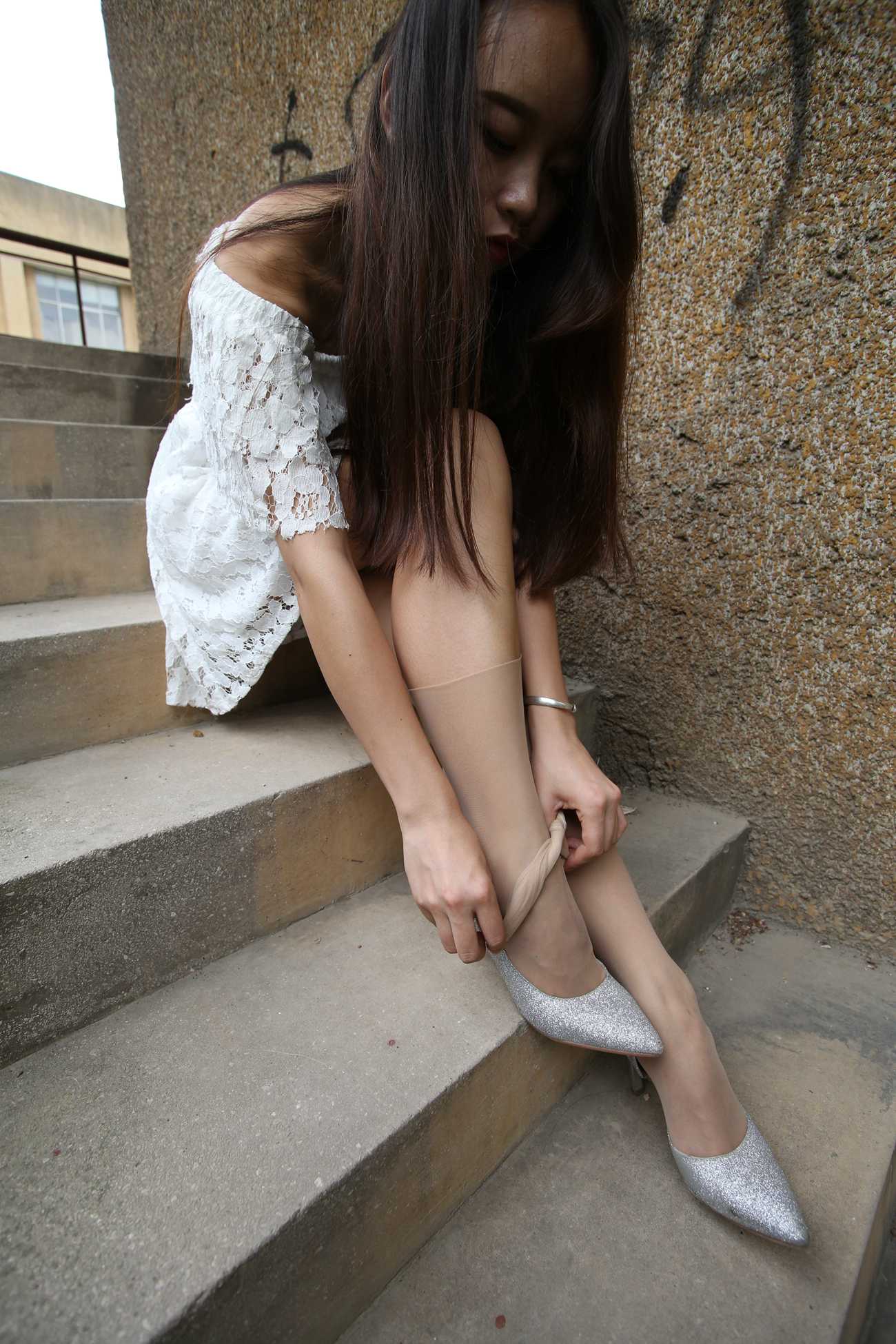 图片[201]-大西瓜爱牙膏-早期作品-S018 张萍 白T恤 连衣裙 2 [312P] – 速更版-美库