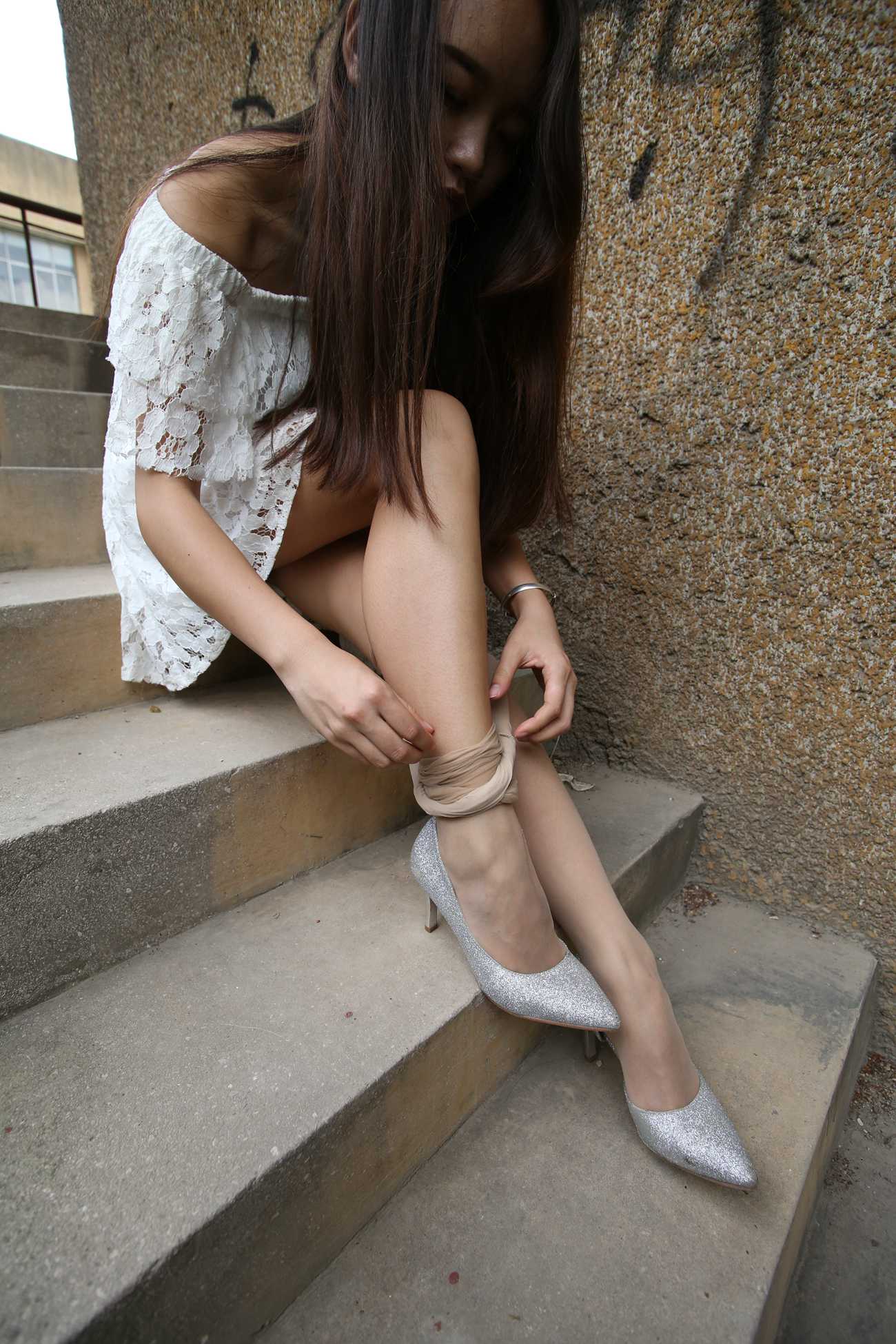 图片[204]-大西瓜爱牙膏-早期作品-S018 张萍 白T恤 连衣裙 2 [312P] – 速更版-美库