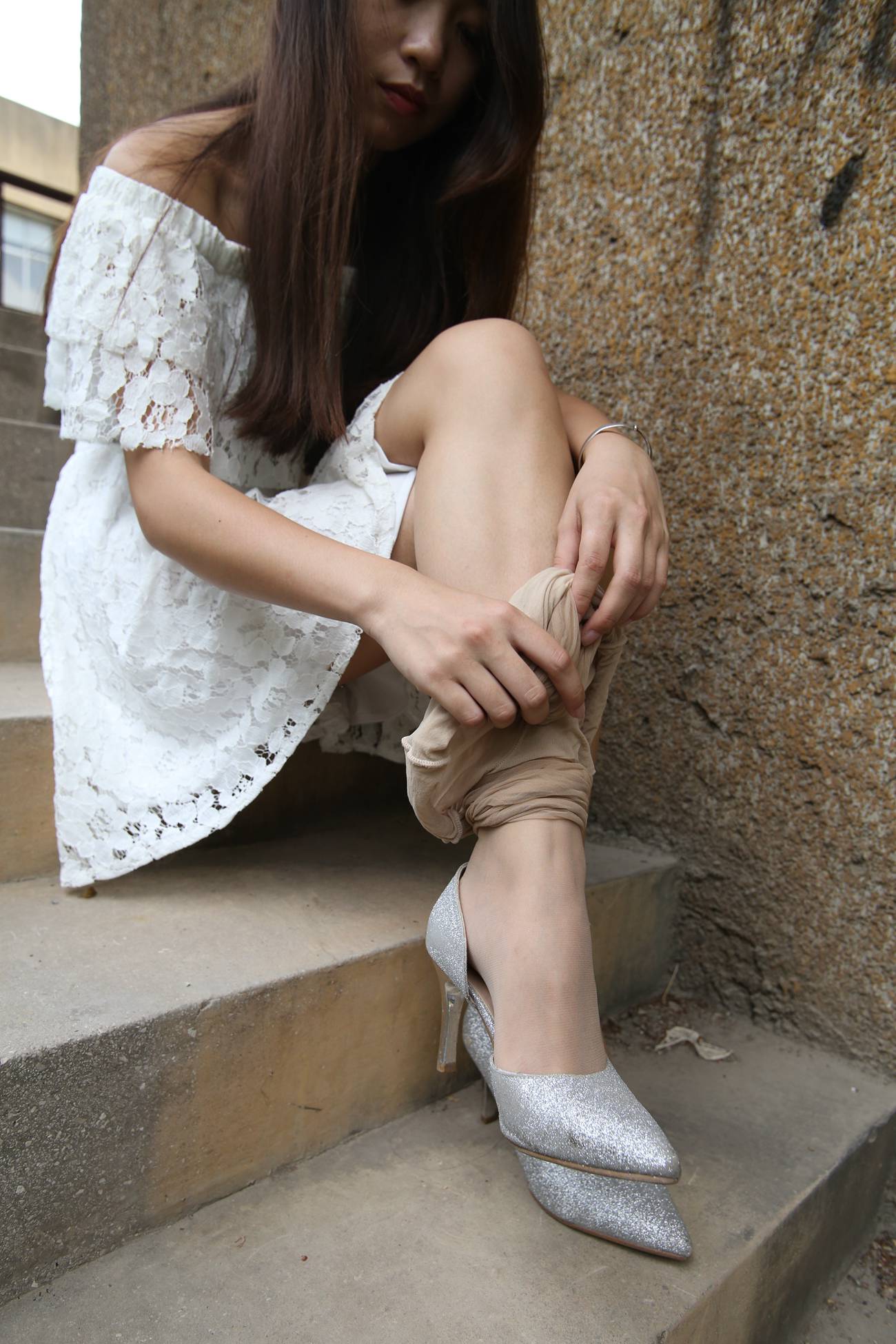 图片[242]-大西瓜爱牙膏-早期作品-S018 张萍 白T恤 连衣裙 2 [312P] – 速更版-美库