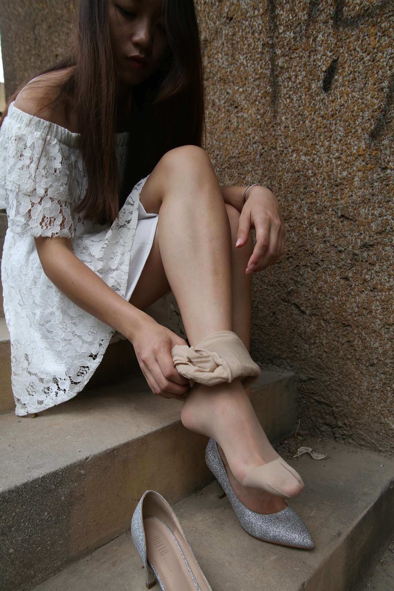 图片[243]-大西瓜爱牙膏-早期作品-S018 张萍 白T恤 连衣裙 2 [312P] – 速更版-美库