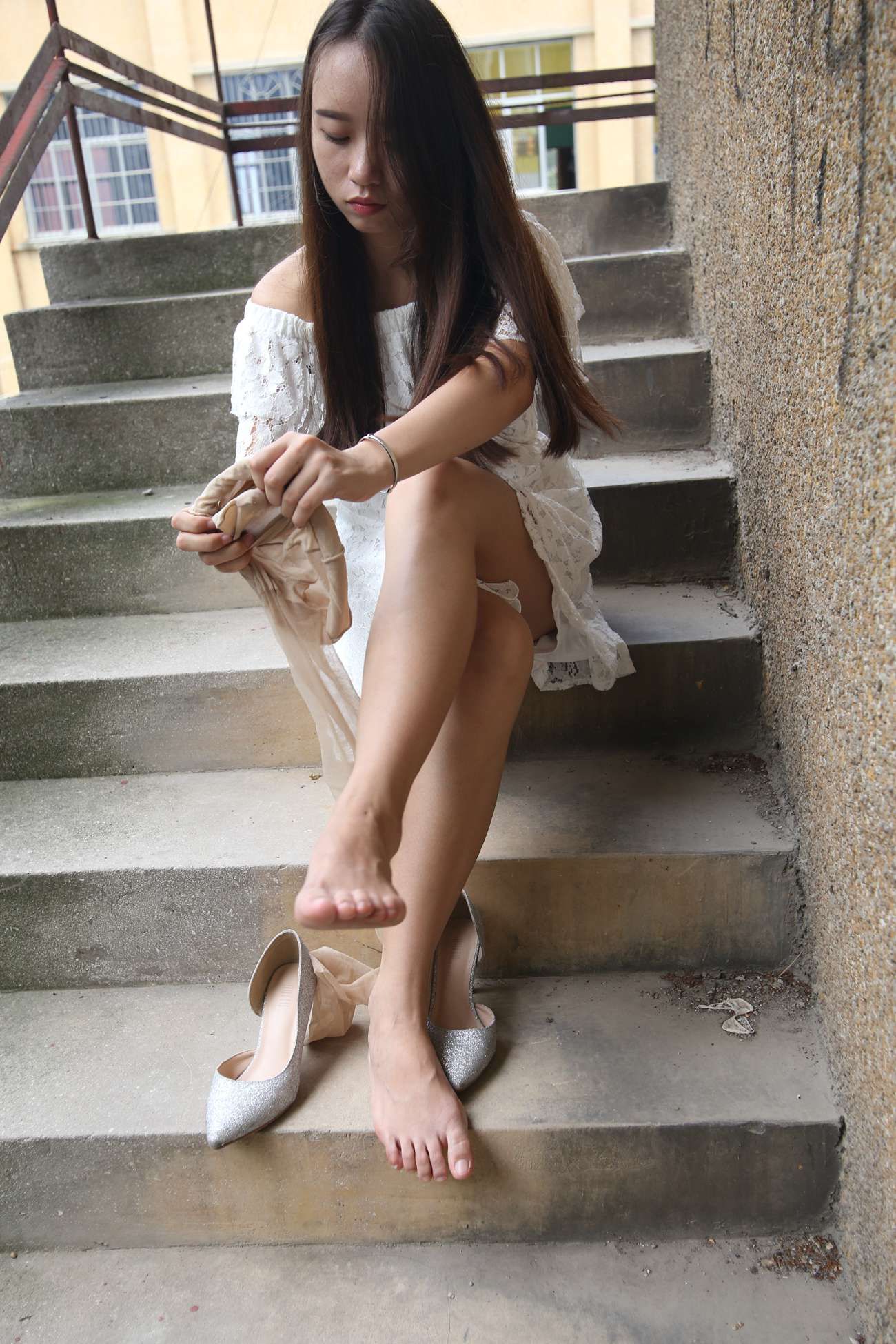 图片[273]-大西瓜爱牙膏-早期作品-S018 张萍 白T恤 连衣裙 2 [312P] – 速更版-美库