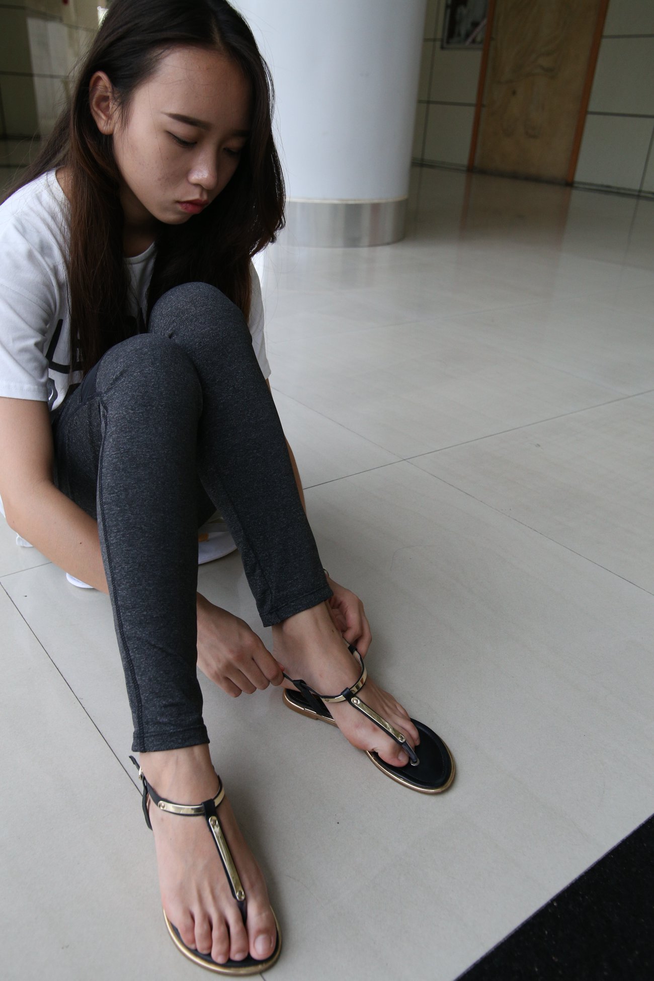 图片[308]-大西瓜爱牙膏-早期作品-S018 张萍 白T恤 连衣裙 2 [312P] – 速更版-美库