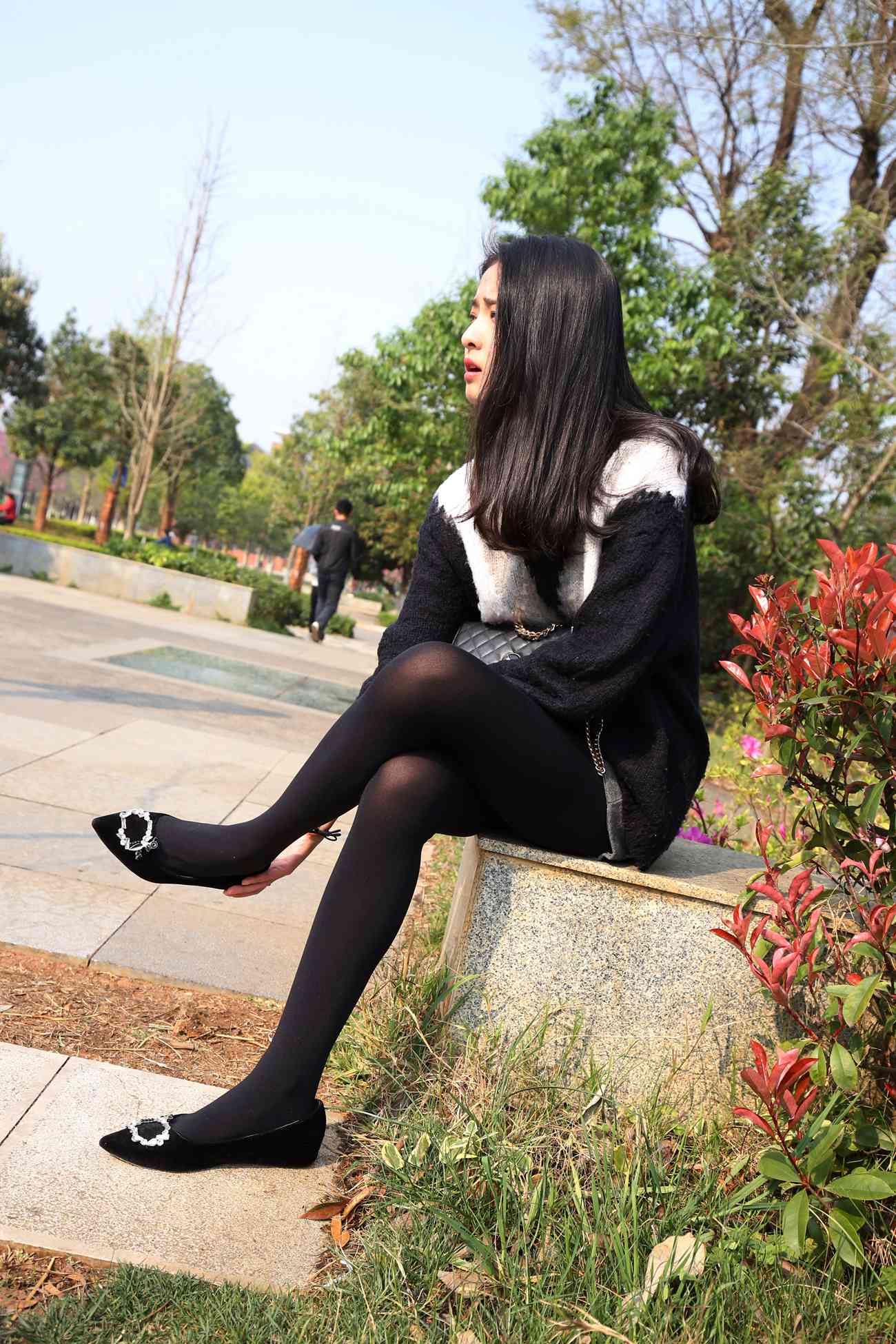 图片[24]-大西瓜爱牙膏-早期作品-S019 黑丝 2 [145P] – 速更版-美库