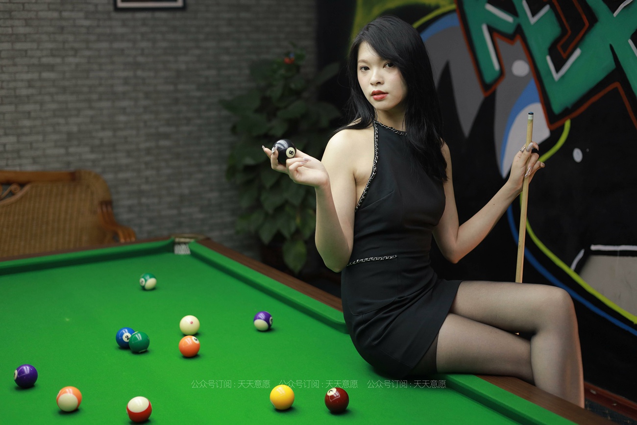 图片[18]-[IESS异思趣向] 耽丝 210713 台球辣妹 小七 [119P] – 速更版-美库