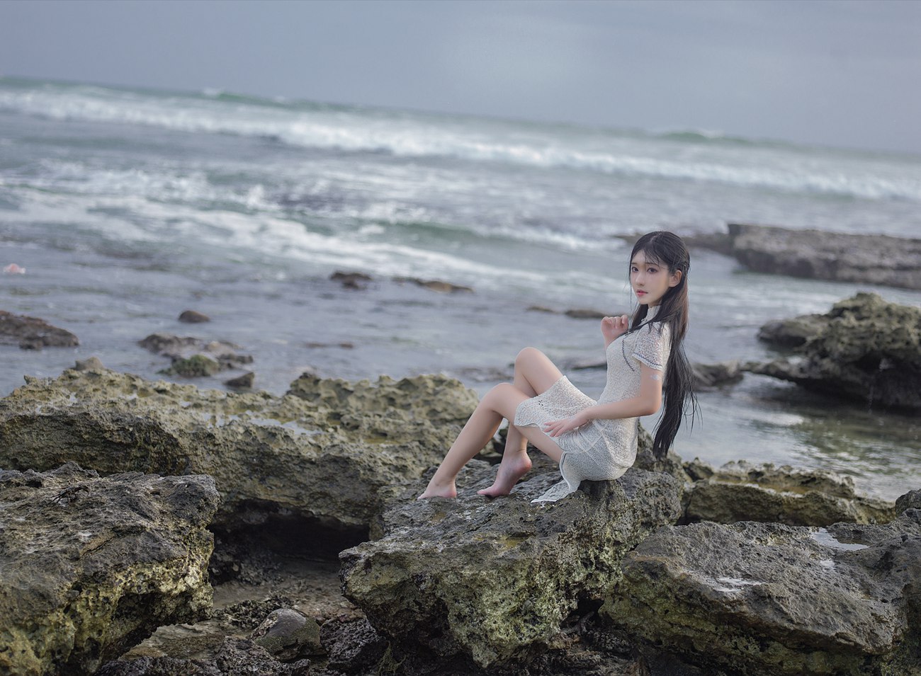 图片[6]-南桃Momoko – 白旗袍[11P] – 速更版-美库