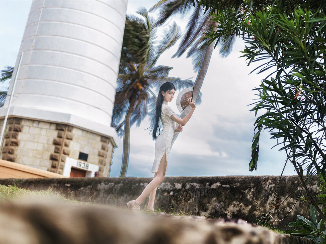 图片[10]-南桃Momoko – 白旗袍[11P] – 速更版-美库