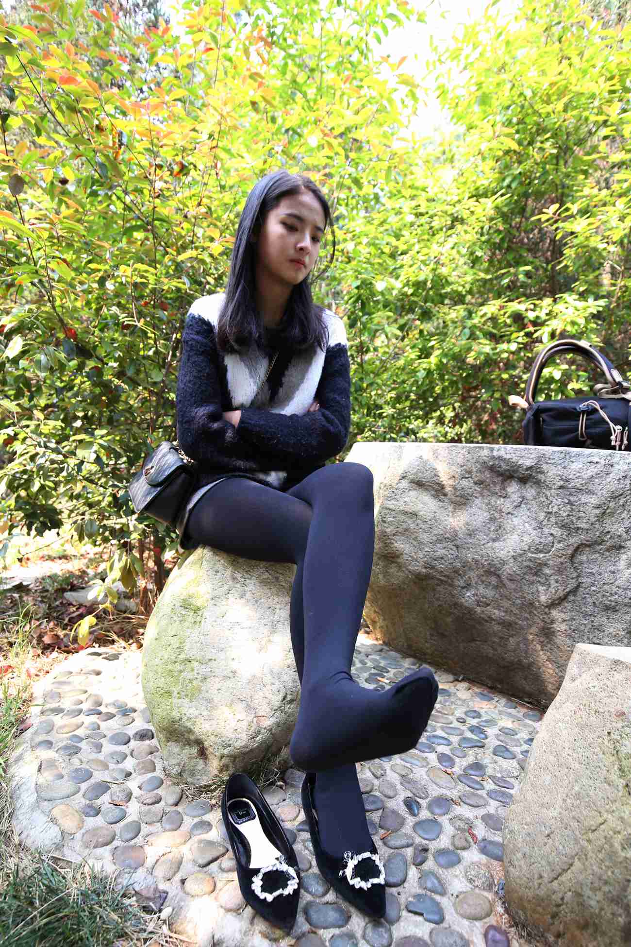 图片[72]-大西瓜爱牙膏-早期作品-S019 黑丝 4 [150P] – 速更版-美库