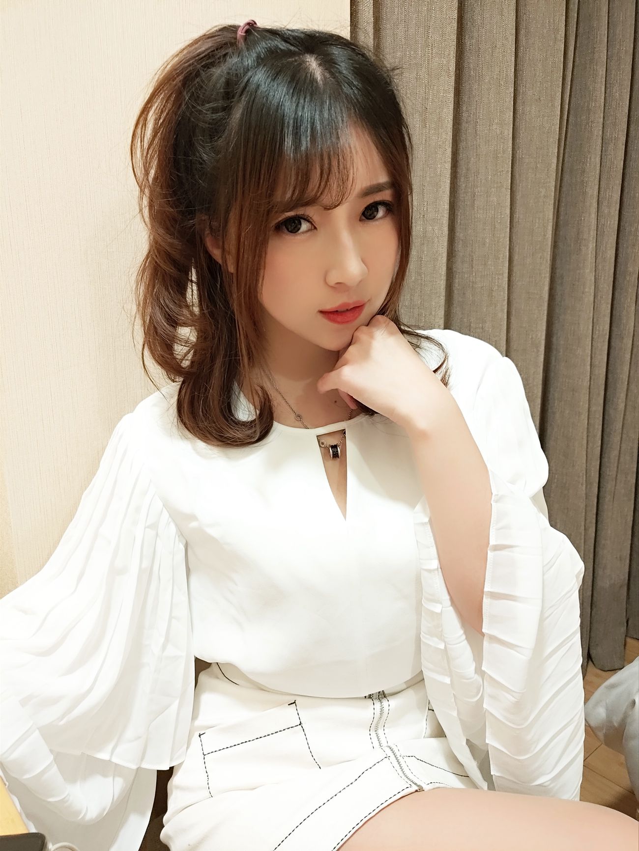 图片[8]-小女巫露娜 – OL风肤色连裤袜[40P] – 速更版-美库