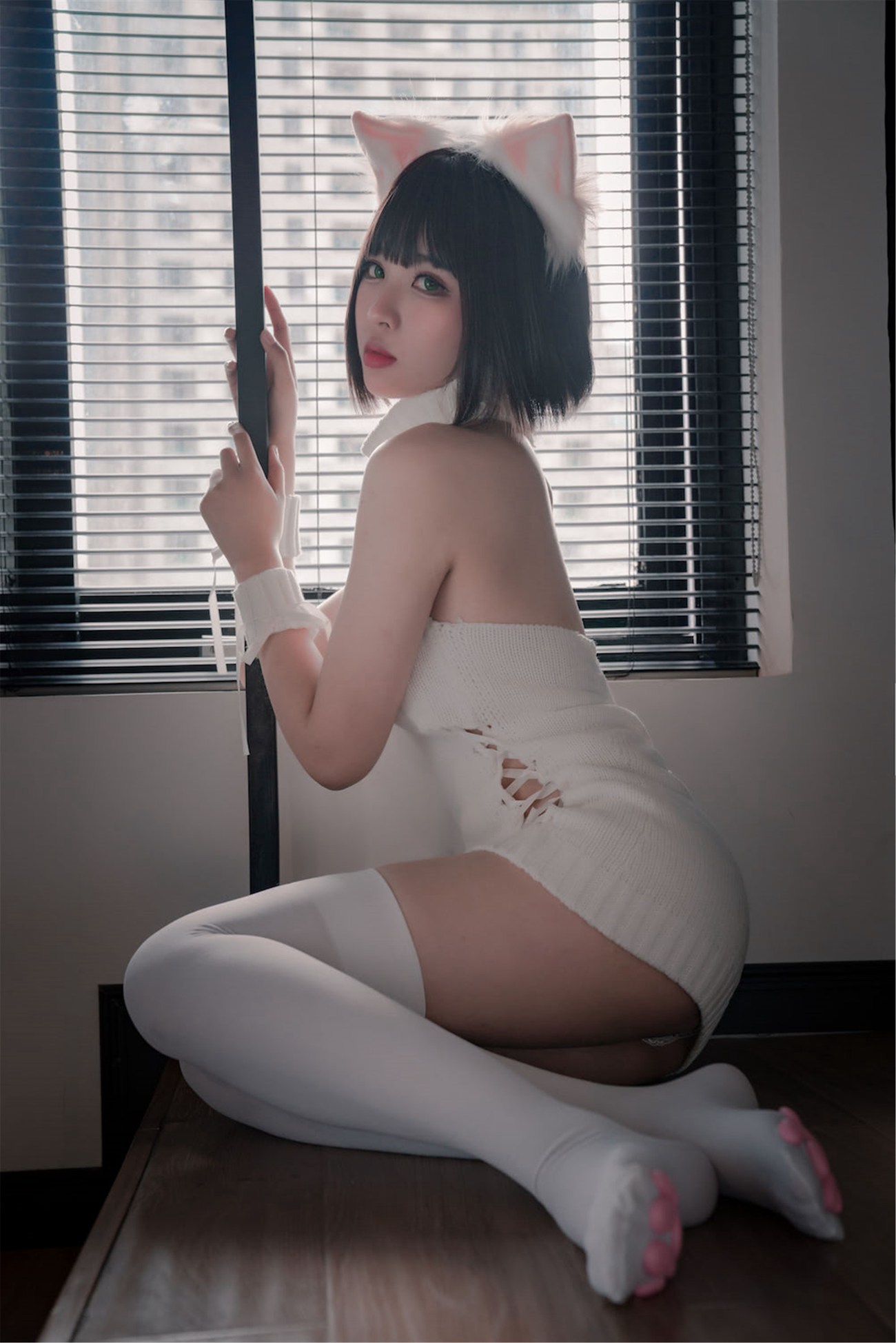 图片[25]-轩萧学姐 – 猫爪袜 [40P] – 速更版-美库