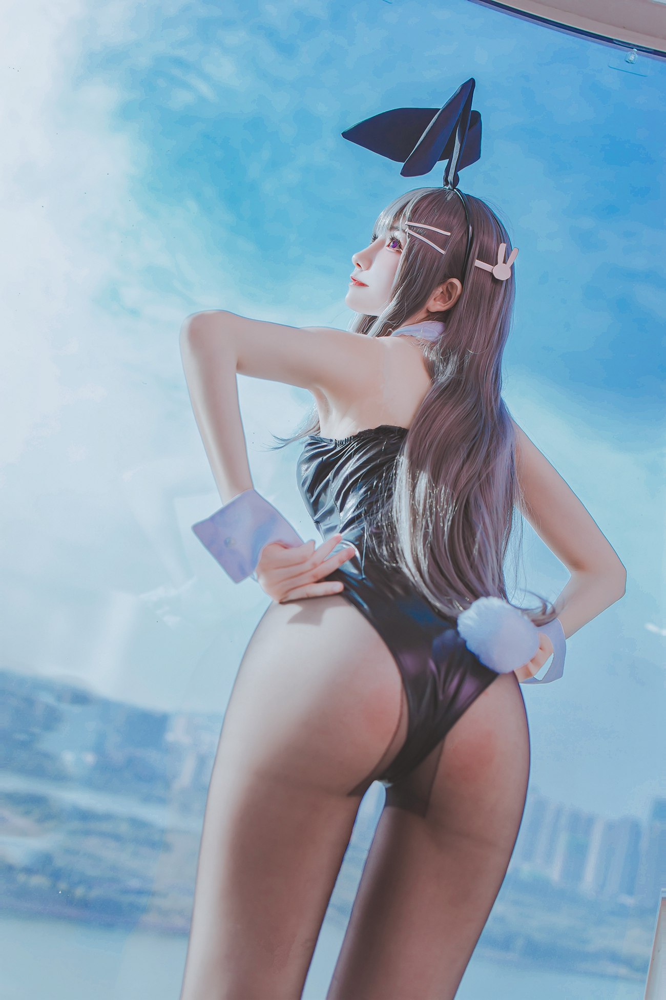 图片[12]-Coser衣衣 – 麻衣兔女郎[42P] – 速更版-美库