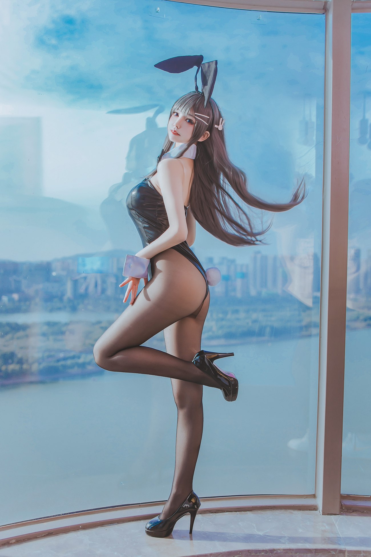 图片[13]-Coser衣衣 – 麻衣兔女郎[42P] – 速更版-美库