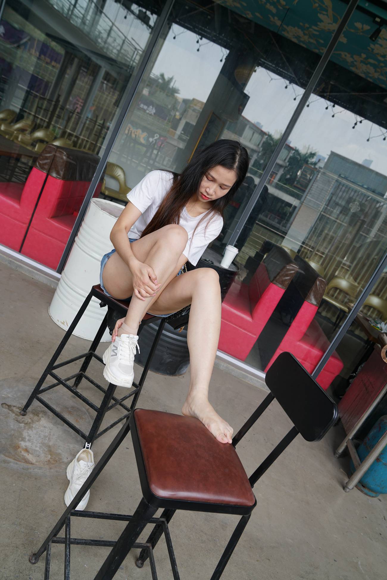 图片[6]-[MussGirl慕丝女郎]NO.032 绿地售楼小姐的美足你们见过吗？潘潘[77P] – 速更版-美库