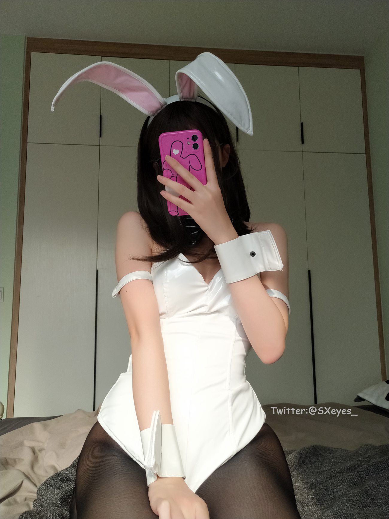 图片[14]-眼酱大魔王w – 黑丝兔女郎 [25P] – 速更版-美库