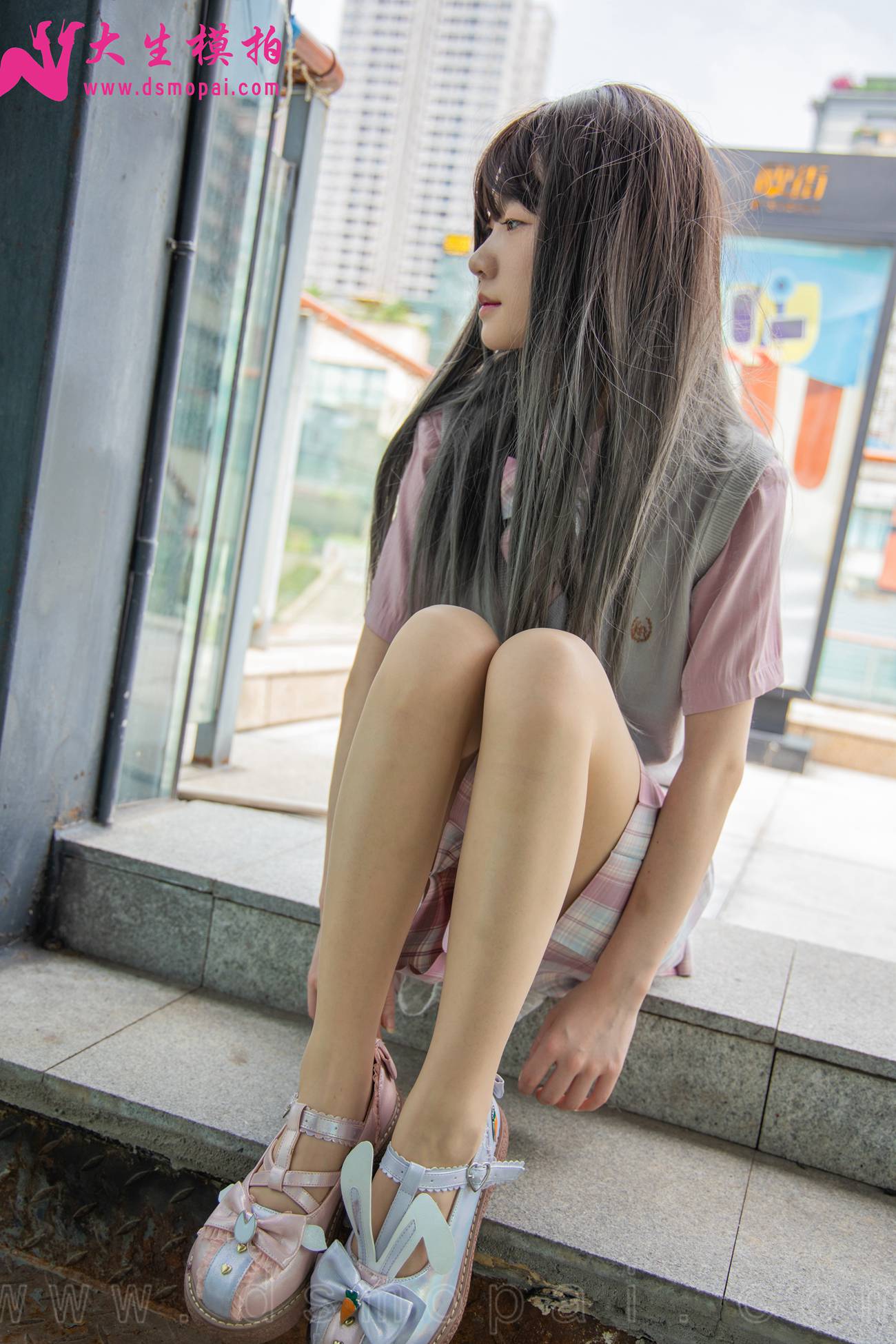 图片[13]-大生模拍 NO.235 范范 JK双丝[72P] – 速更版-美库