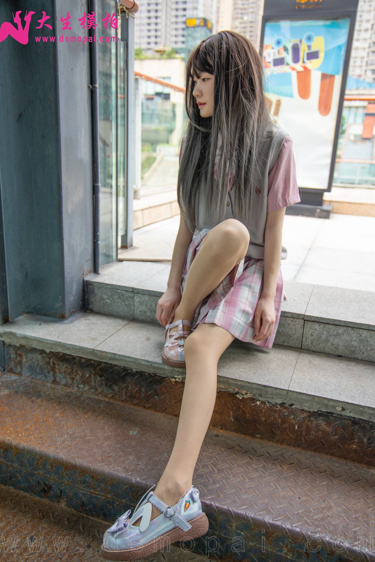 图片[15]-大生模拍 NO.235 范范 JK双丝[72P] – 速更版-美库